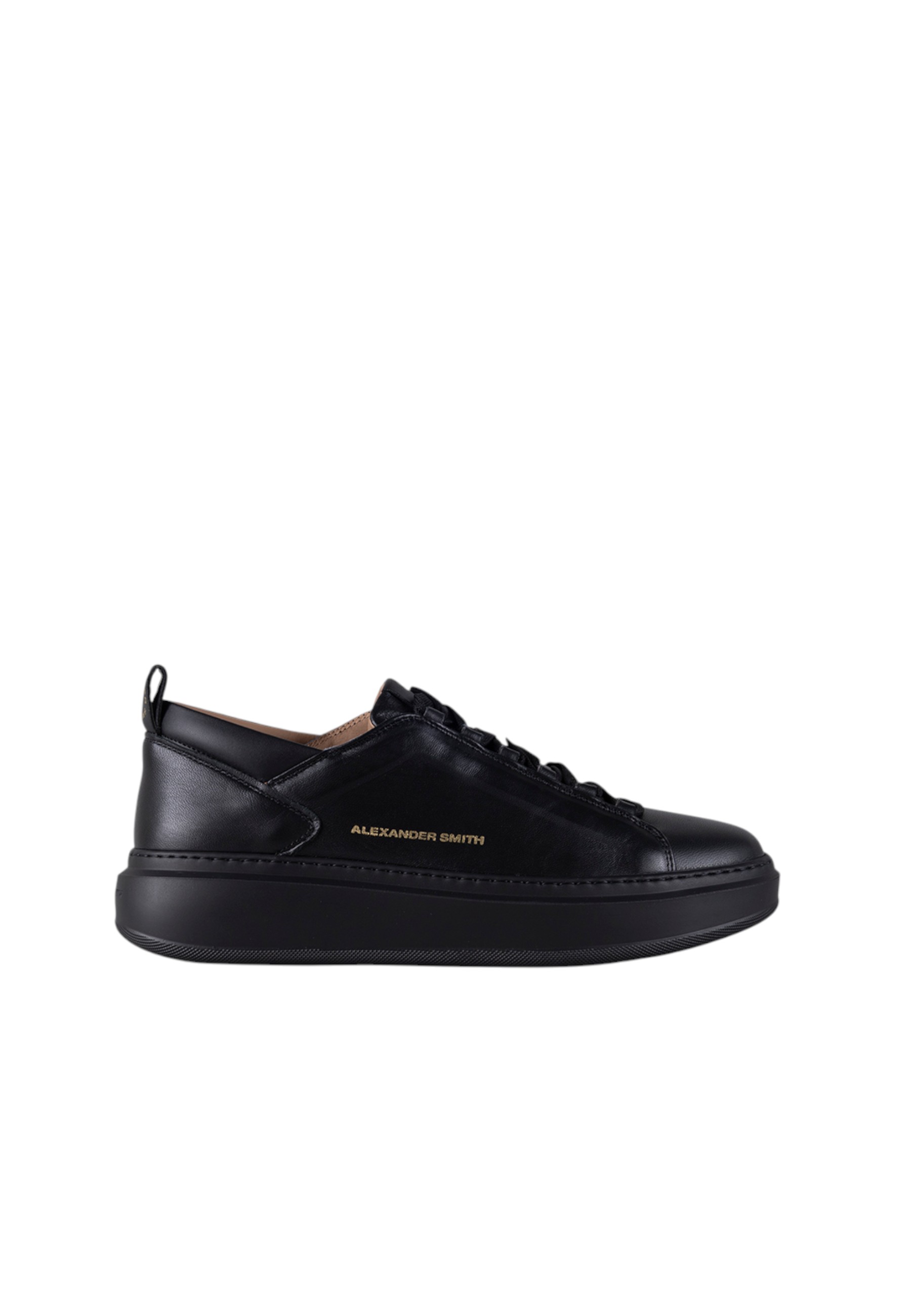 asbcwym-2266-tbk Alexander Smith Herren Leder Schwarz