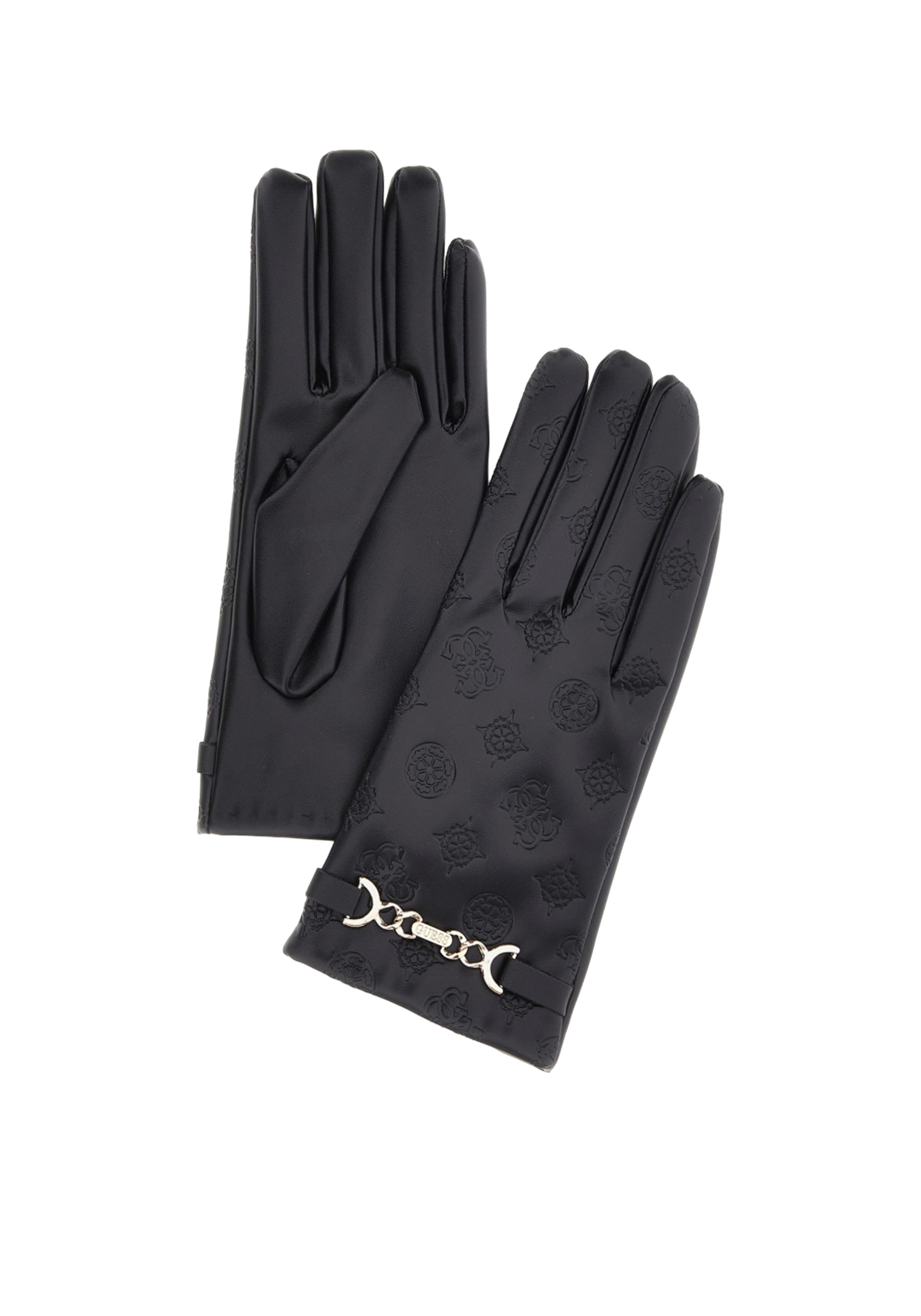 Women Gloves Guess AW9920POL02-BLA