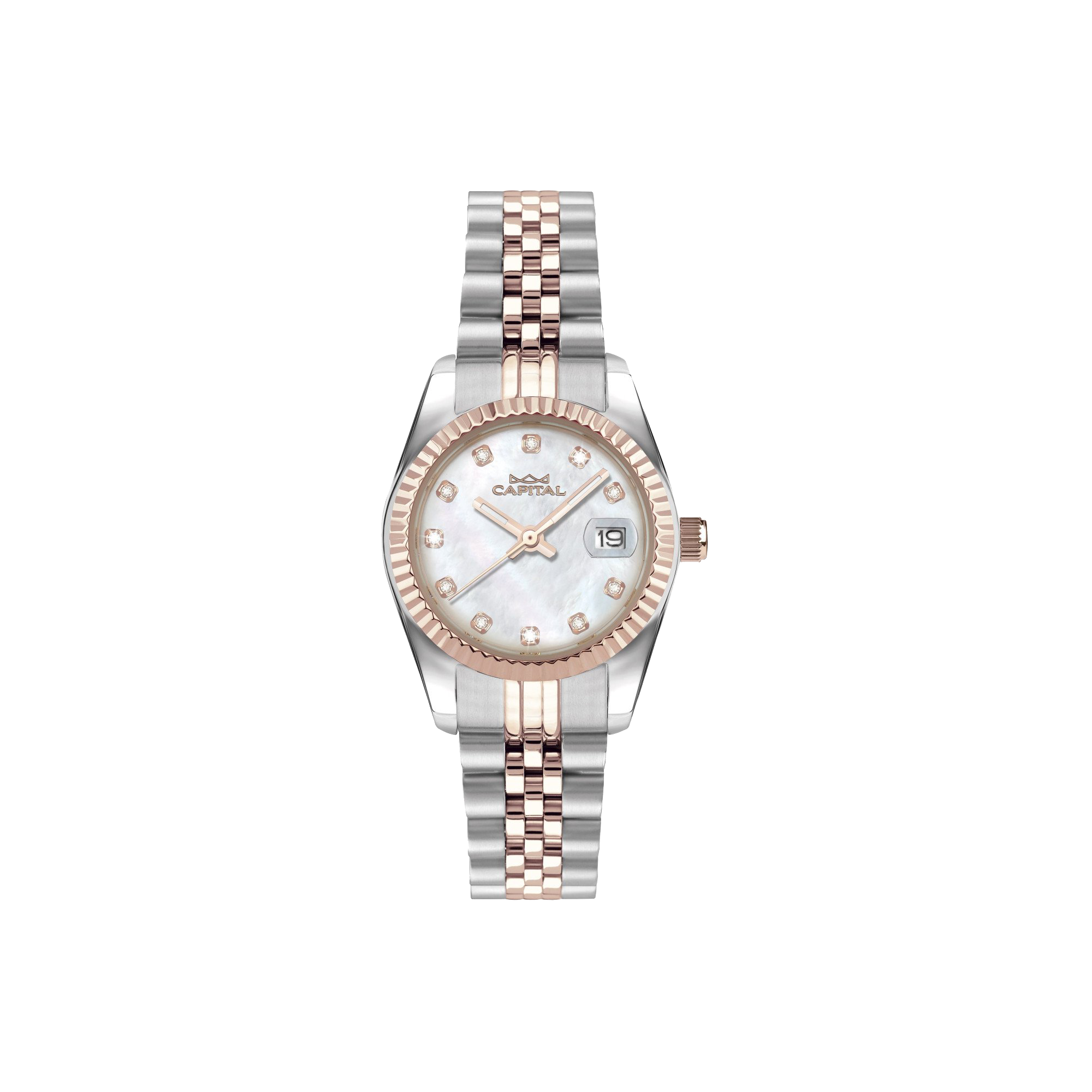 Capital Donna Watch  Ax129-lz 26,5 X 26,5 Mm In Multi
