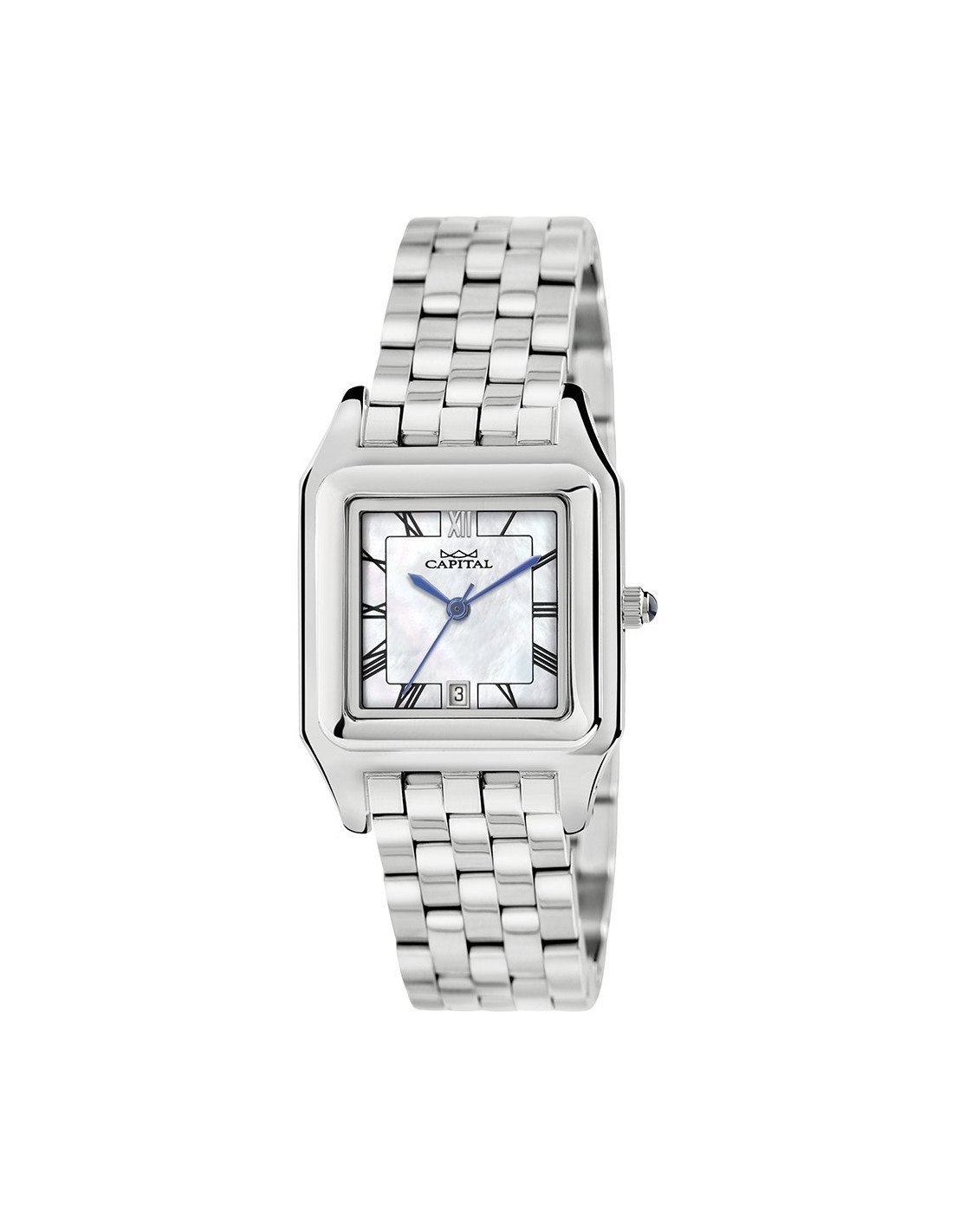 Capital Donna Watch  Ax2-oo 27 X 27 Mm In Silver