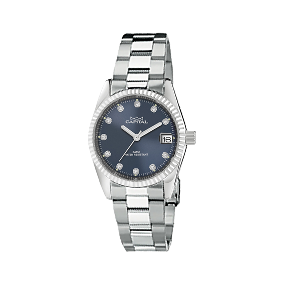 Capital Donna Watch  Ax23-2-lz 32 Mm In Blue