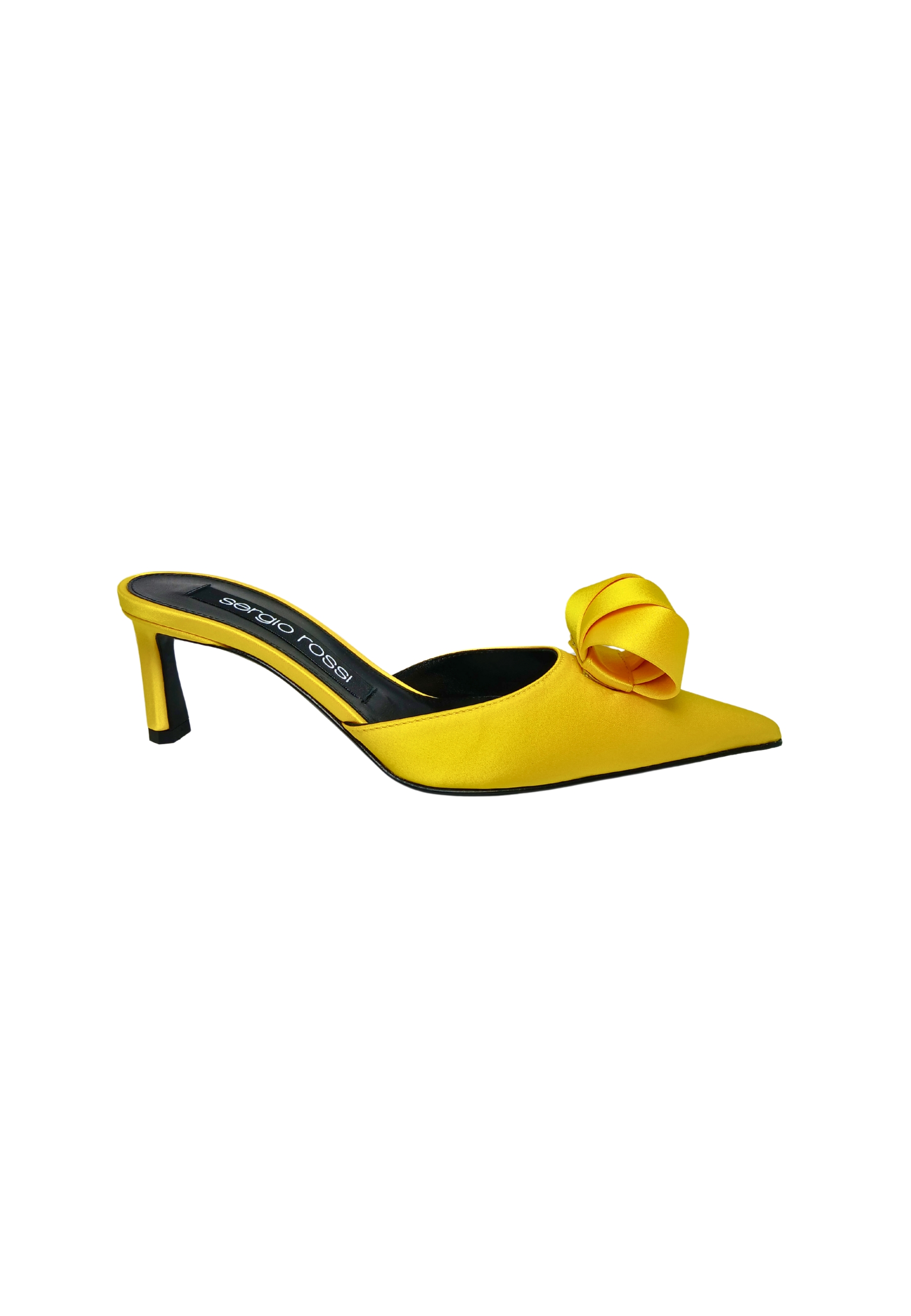 Women's Shoes Sergio Rossi Sandal Crepe Satin-Mimosa