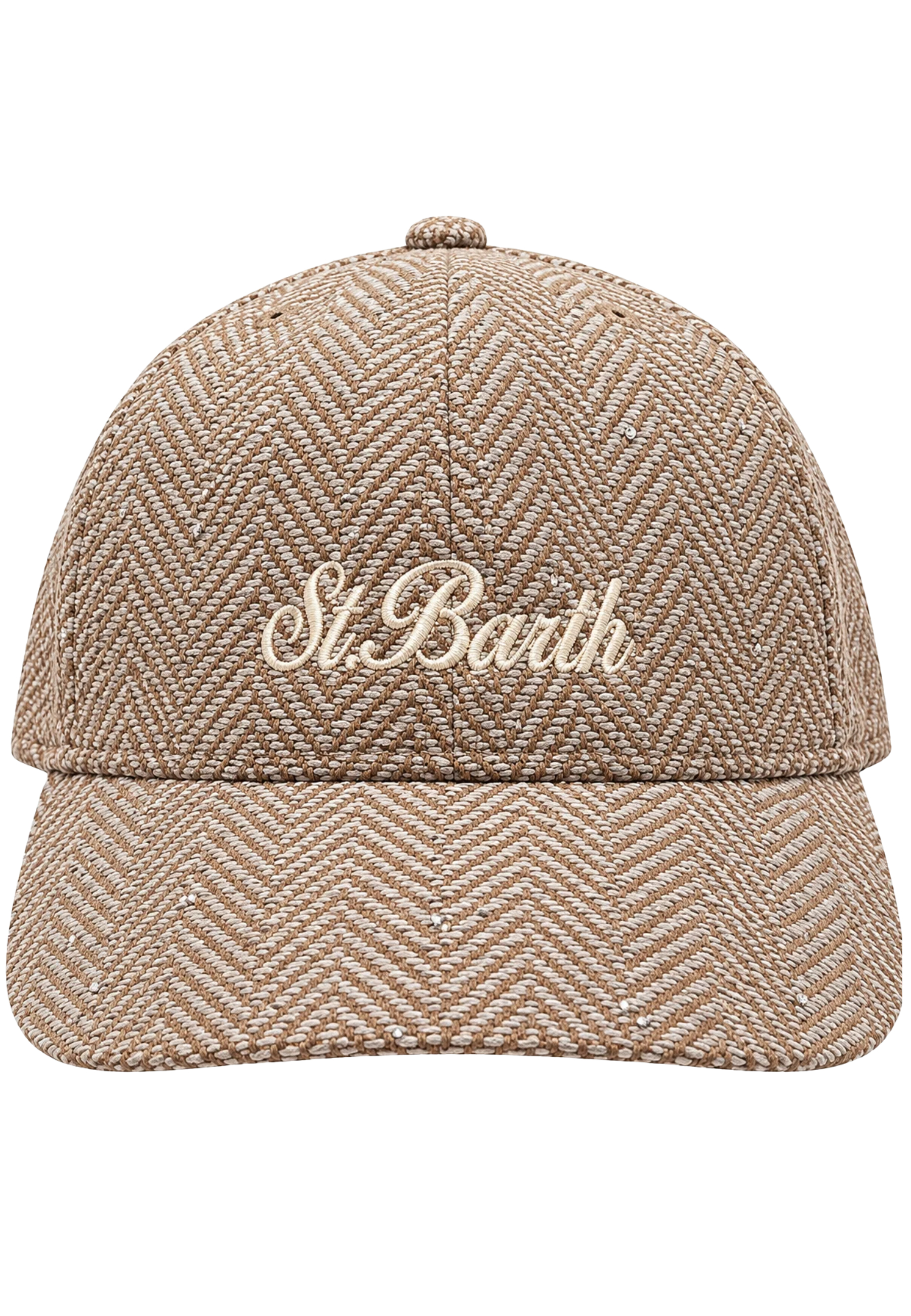 CAPPELLO CON VISIERA SAINT BARTH CON STRASS 