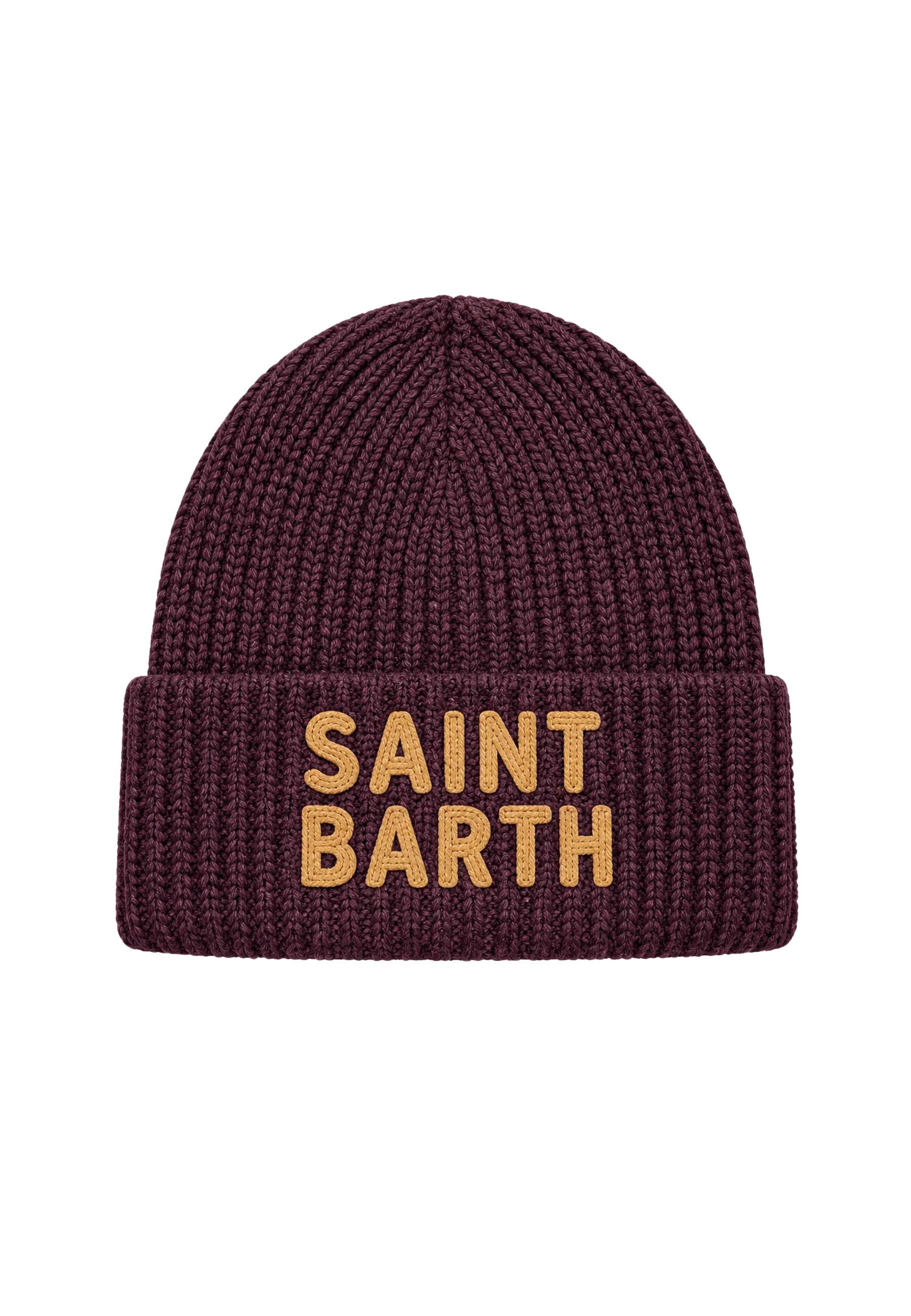 Beret Saint Barth logo in relief