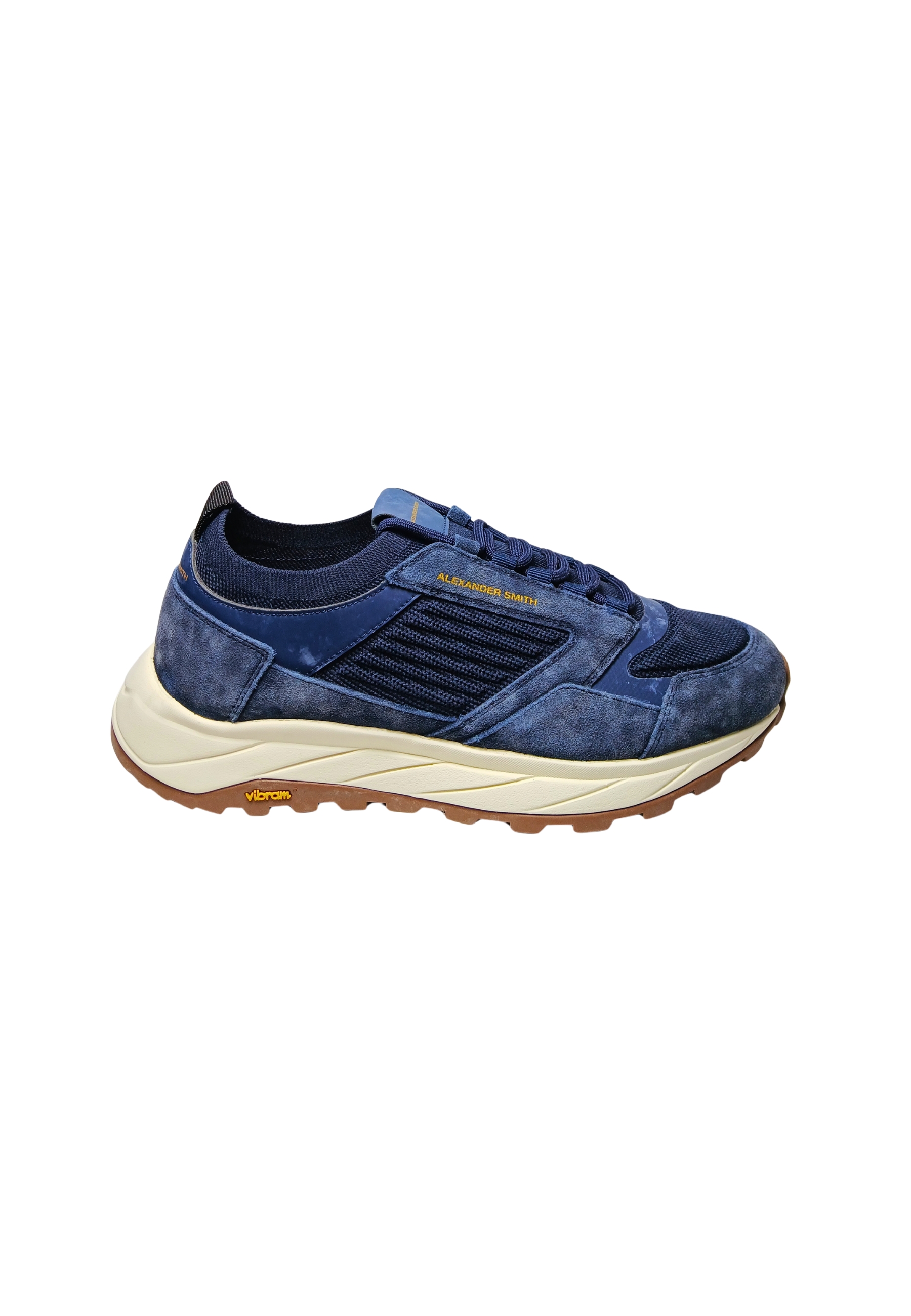 BKM_7891_DBL Alexander Smith Herren Suede Blue