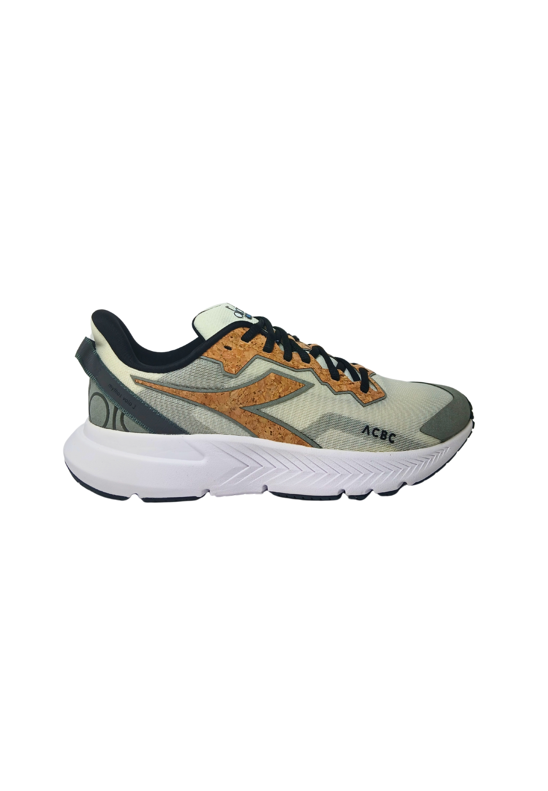 Diadora Men's Shoes Sneakers Mythos Blushield, White-grey In White