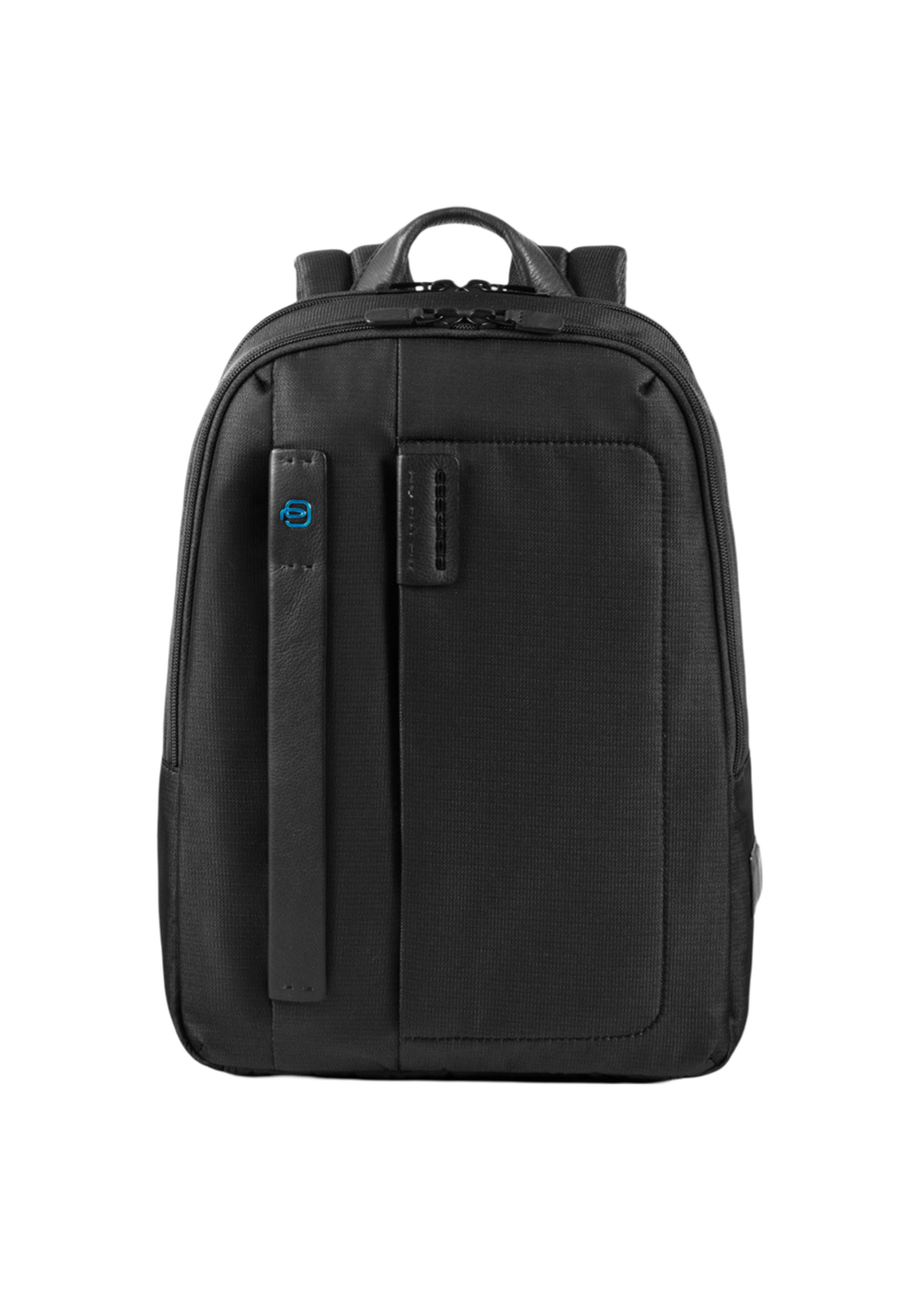 Piquadro Zainetto Porta Pc Man  Ca3869p16-chevn Black In Black