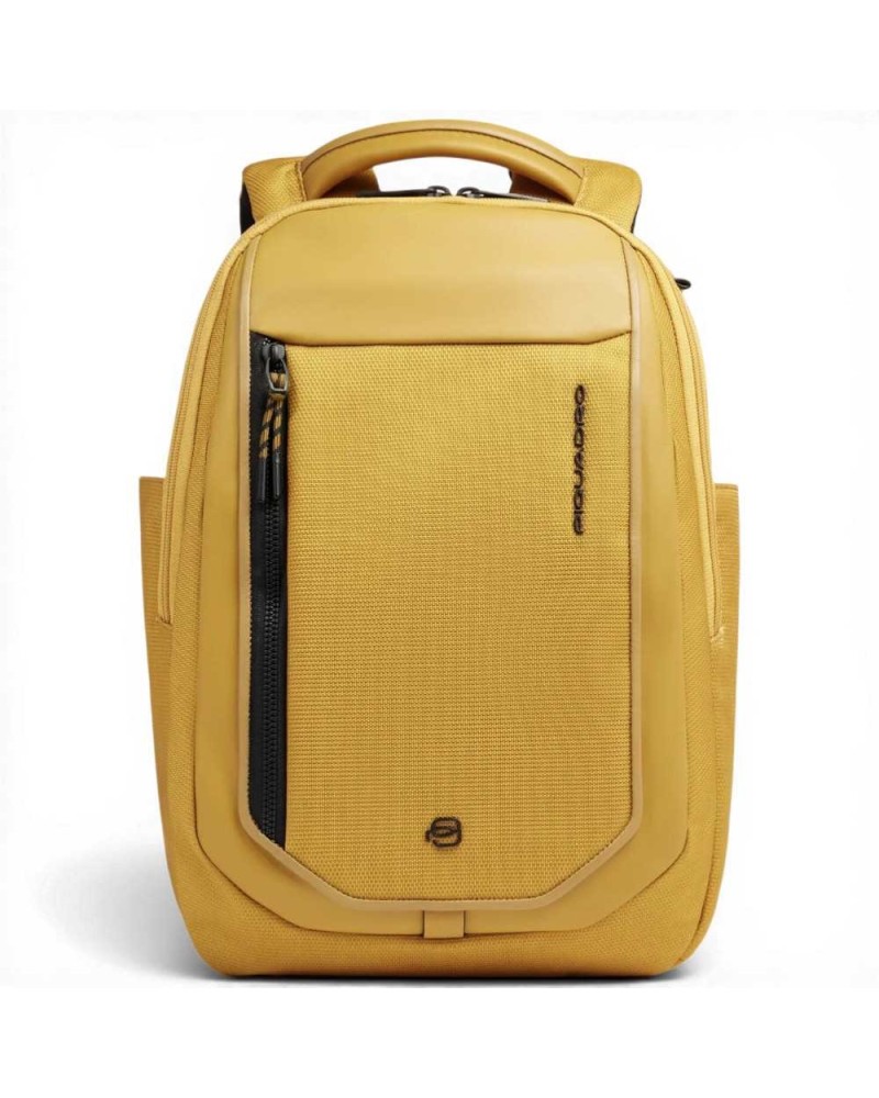 Piquadro Sac a dos en cuir et tissu unisexe Bagmotic avec ordinateur portable 13'' et iPad