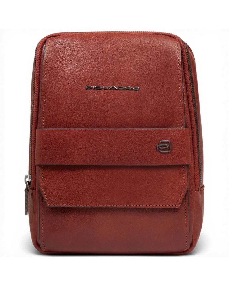 Piquadro Borsello S141 Cuir homme en cuir avec iPad Mini porte