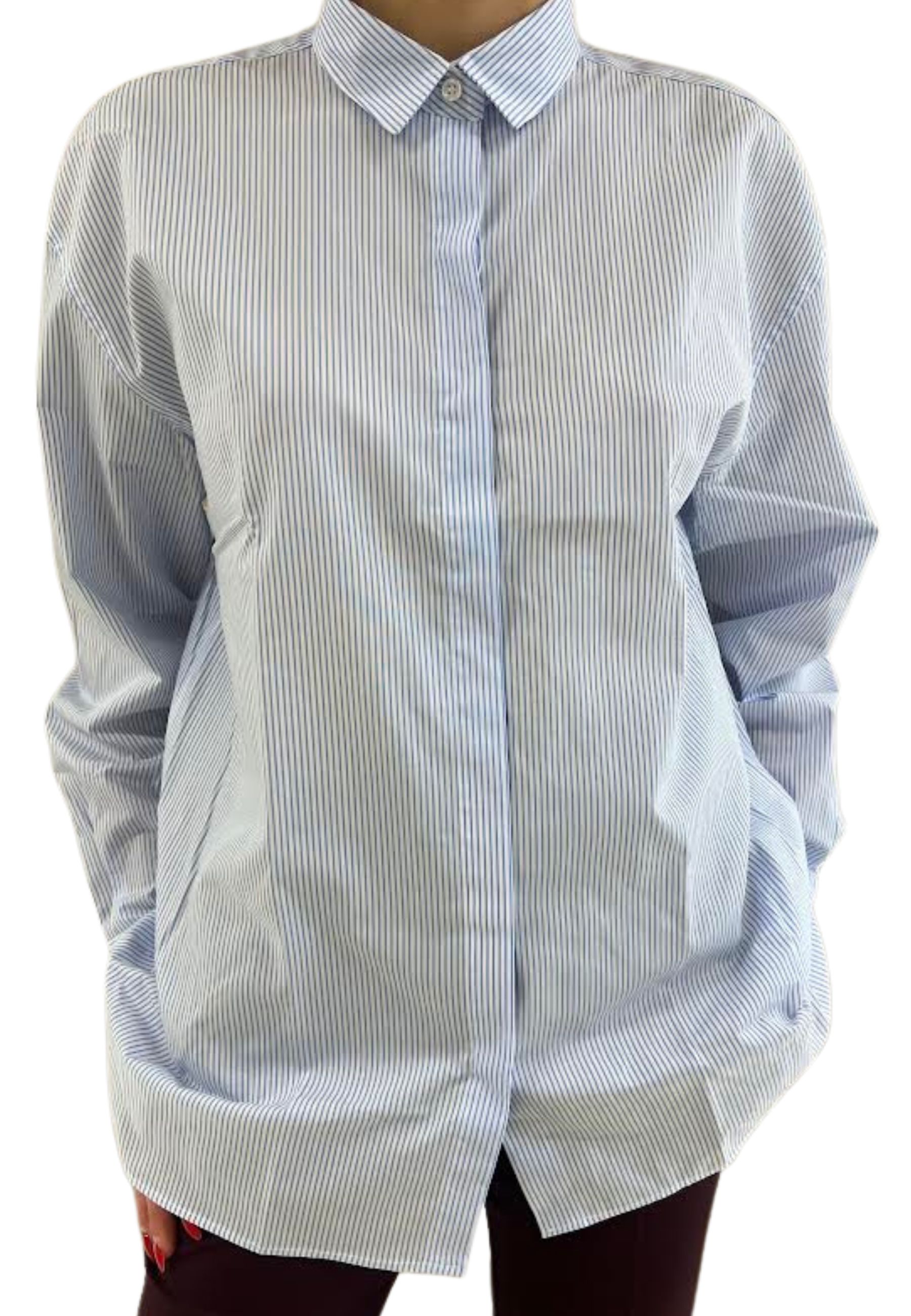 Marsēm Shirt Woman Marsem Cotton Over In Blue