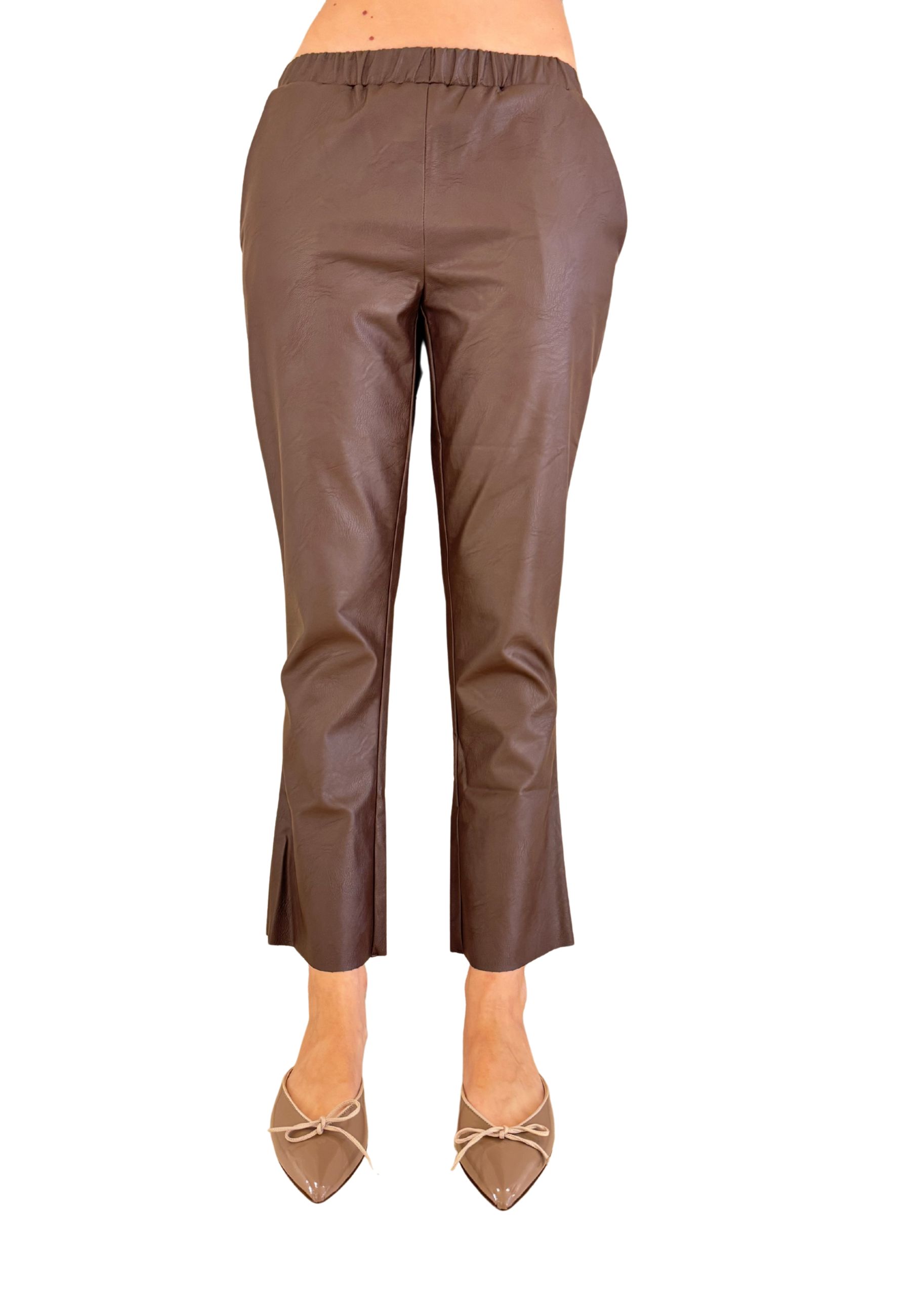 The M Women's Trousers  Skin Effect In Brown