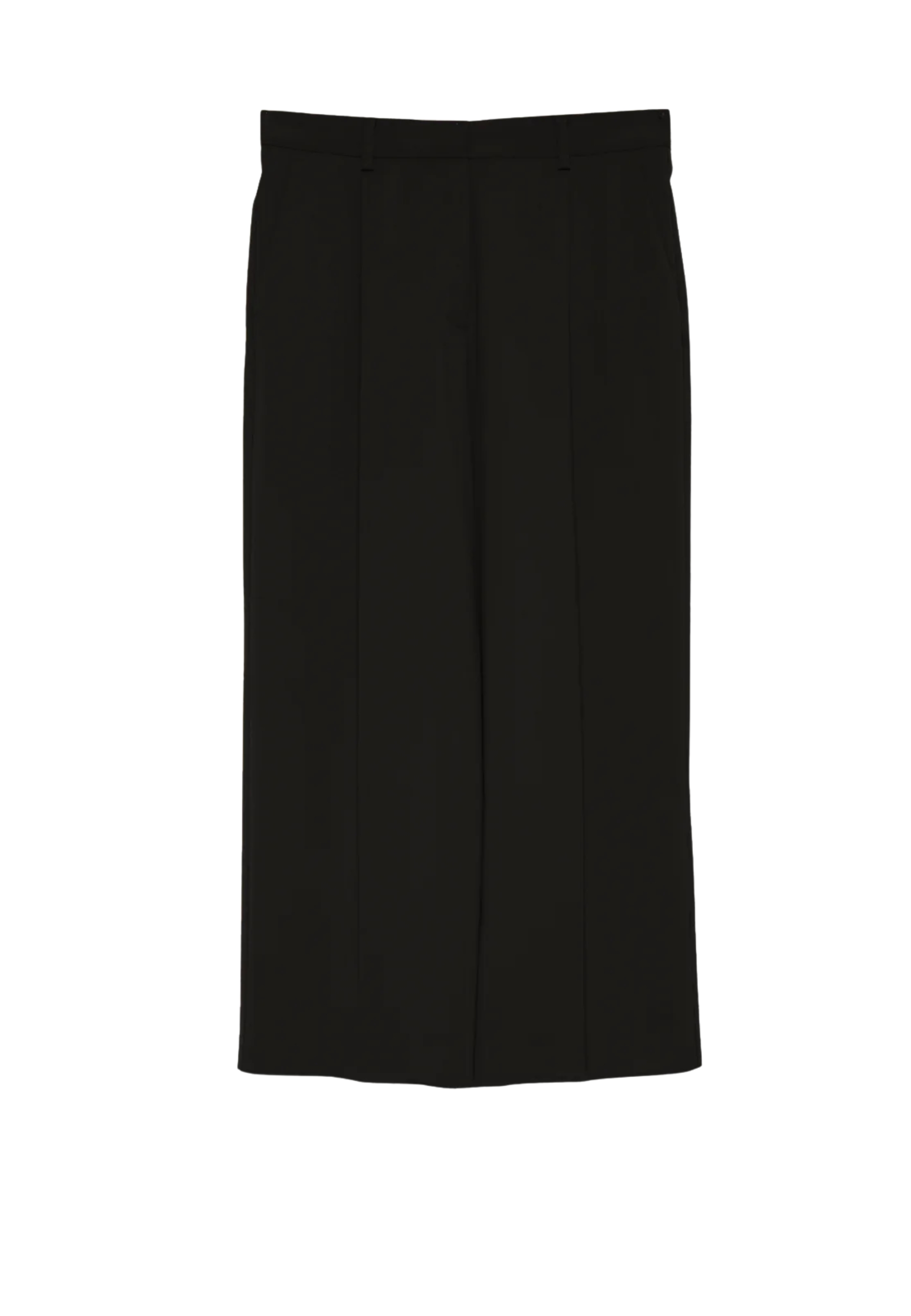 The M Women's Trousers  Wide Model In Black