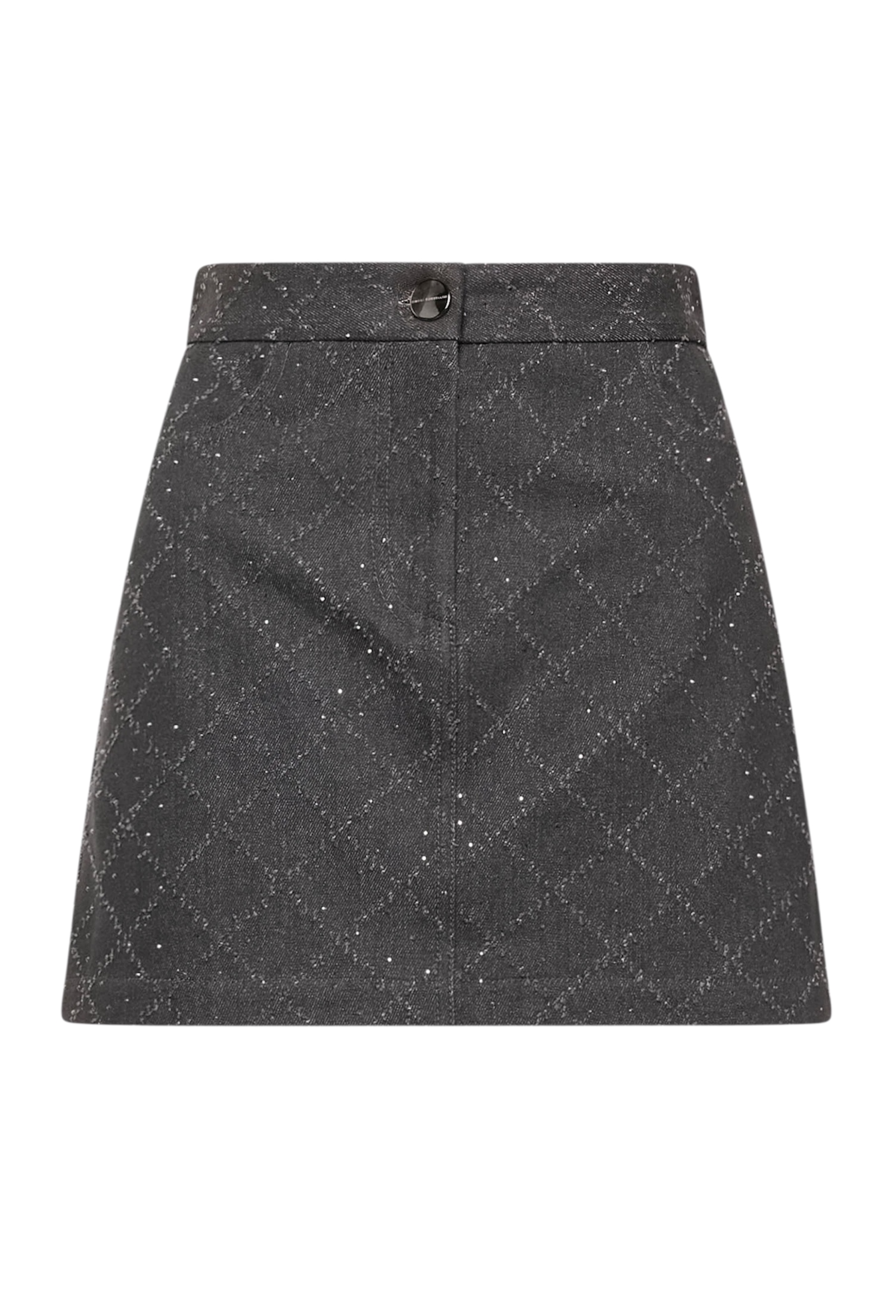 Simona Corsellini Women's Wallet Midi Skirt  With Fringes In Black