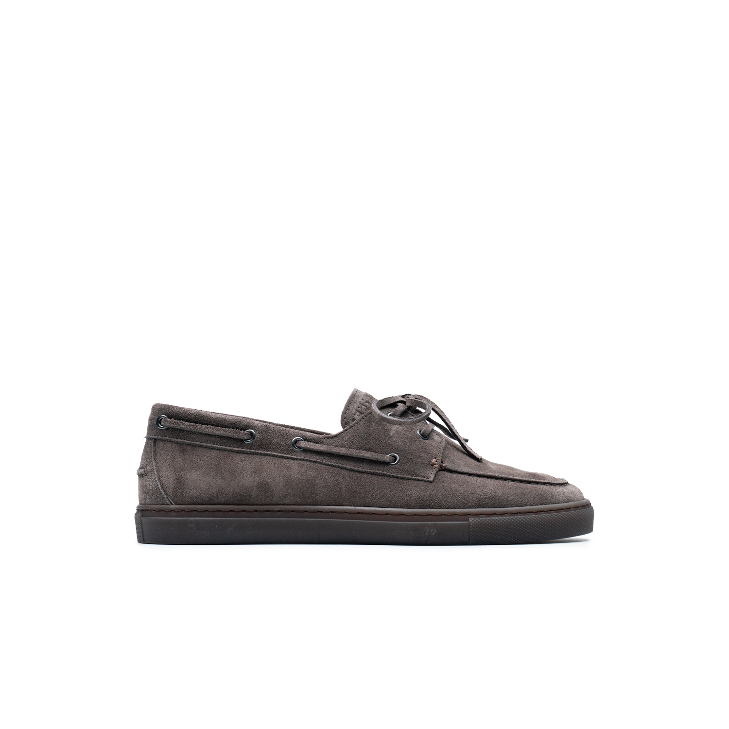 Copenaghen-studios Slip-on Man Copenaghen Studios Suede Off Black In Gray