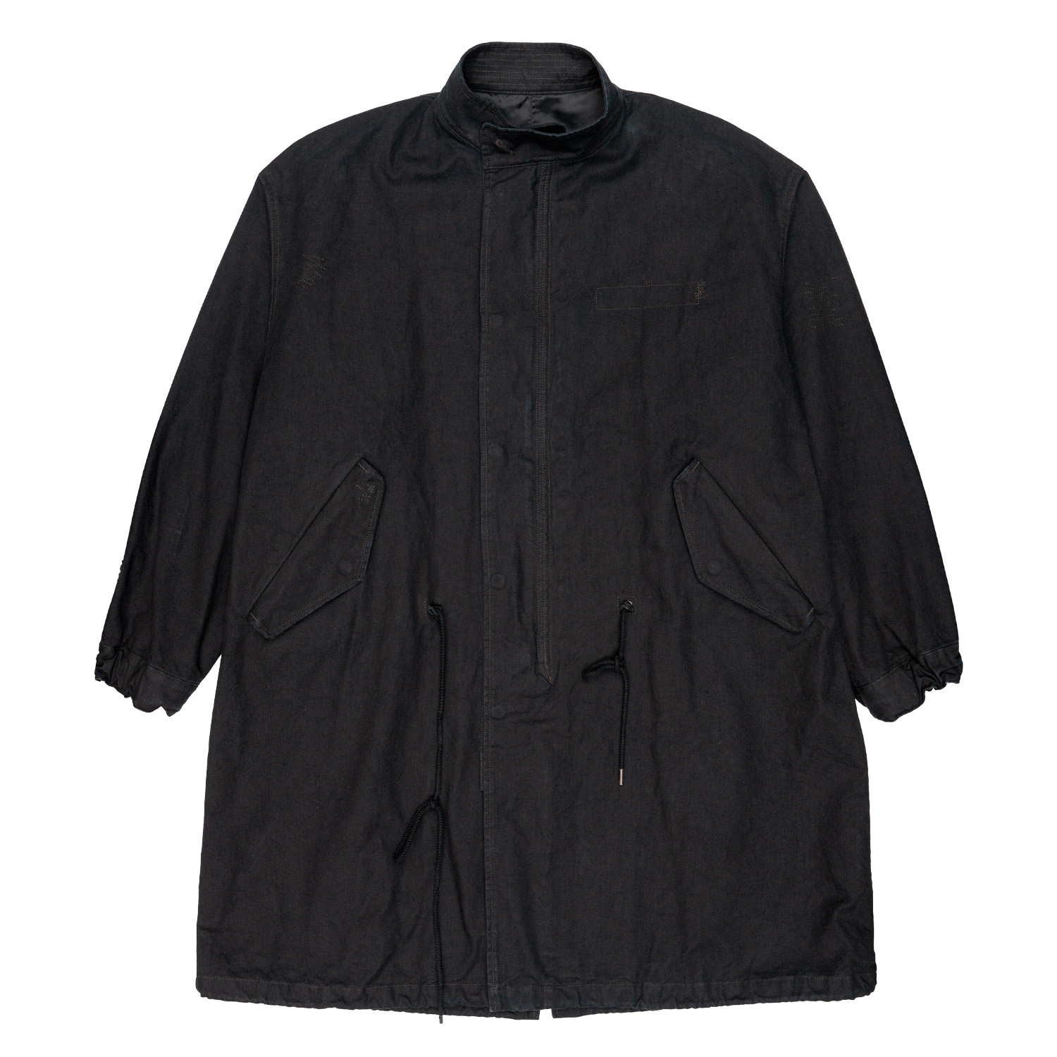 Parka Man Coor multi stitch fishtail