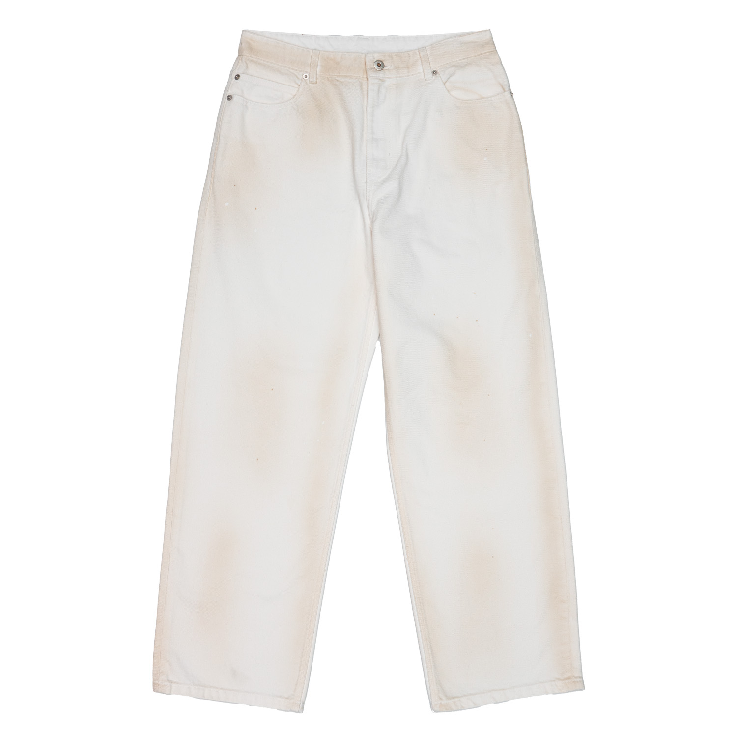 Mannen jeans Coor rechte gesneden vuile vintage wassen