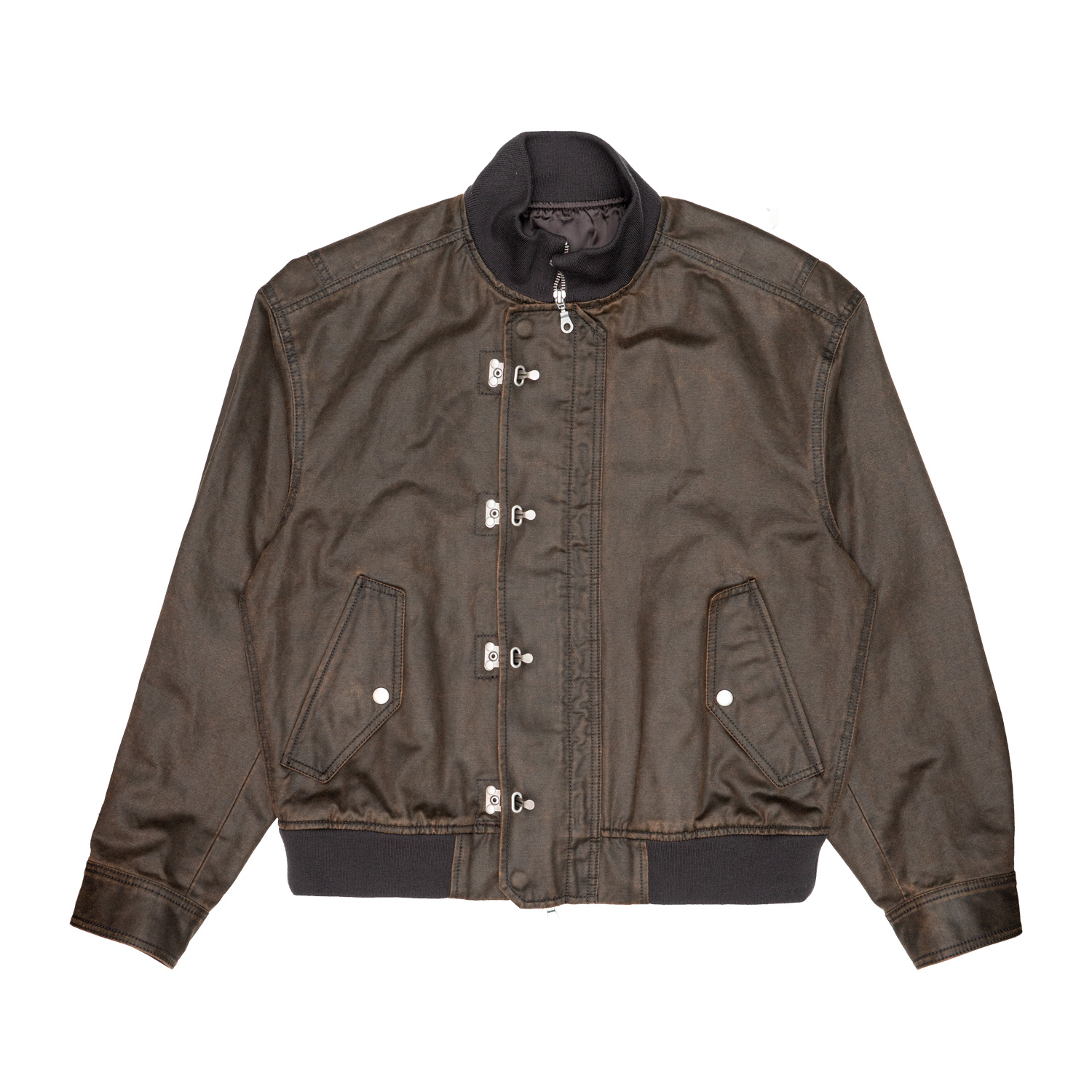 Men's jacket Coor washed soft feel deck hook bomber