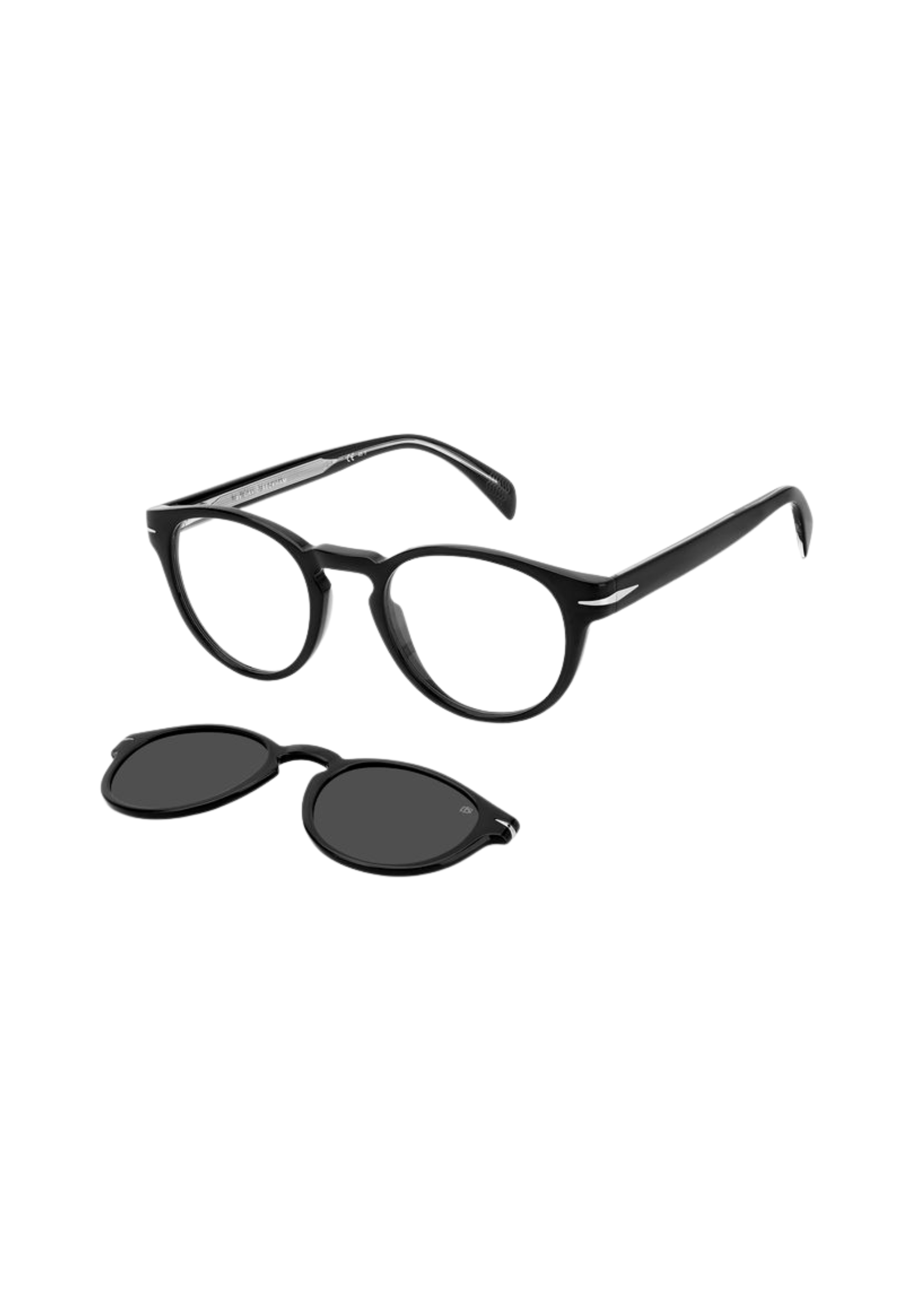 Occhiali da vista con clip DB7104CS-807WJ Uomo