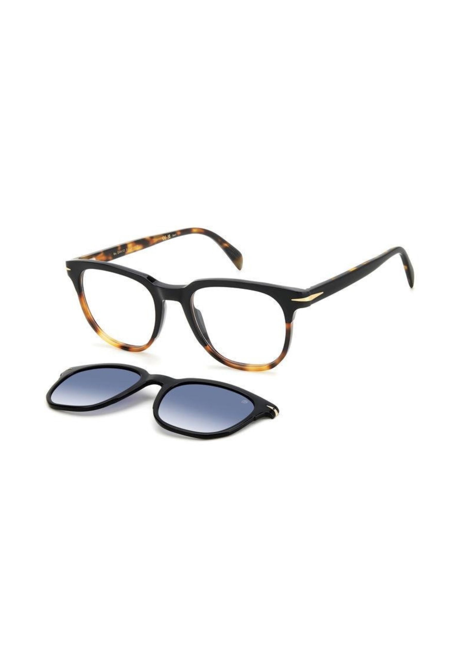 Eyeglasses with clip David Beckham DB7120CS-WR7Z7 Man