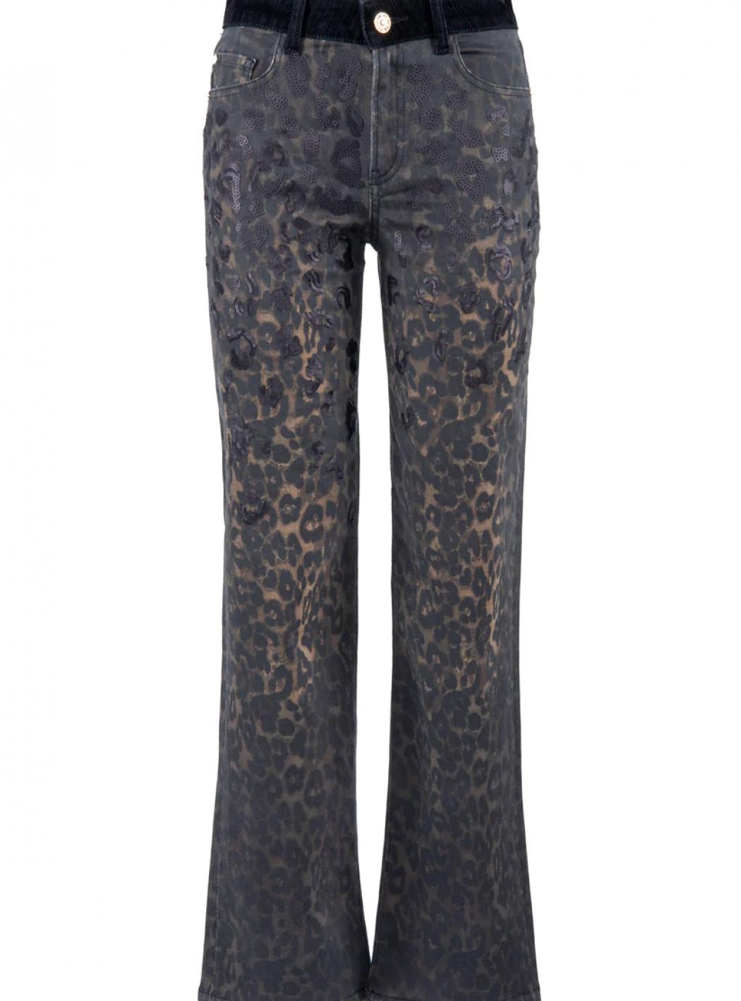 Nenette Woman  Denim_savage In Gray