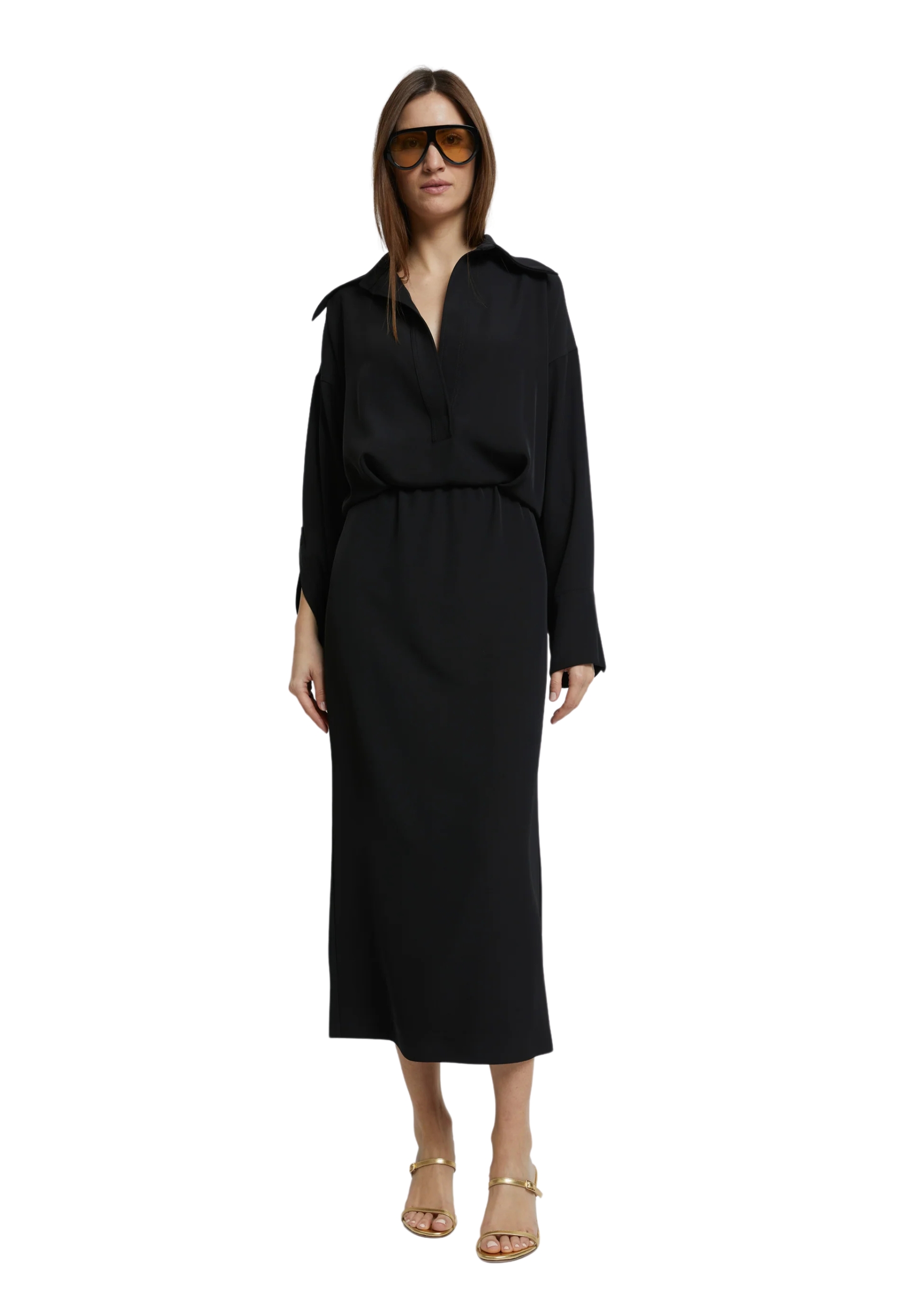 Women's Dress The M with collar