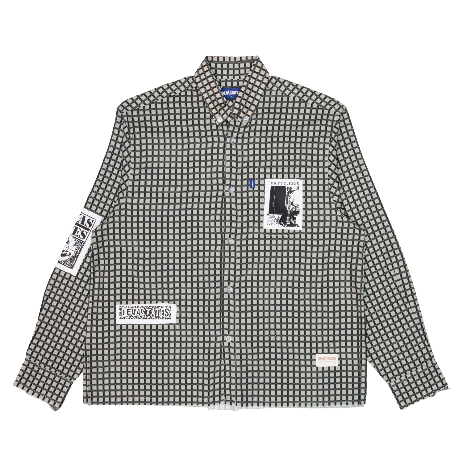 Shirt Uomo DEVASTATES EMPTY Plaid