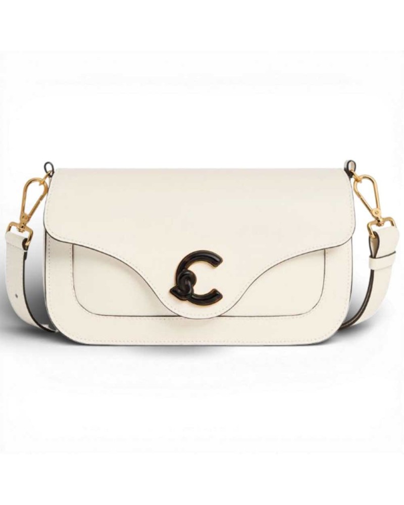 Coccinelle Handtasche C-Me Frau Leder Pearl