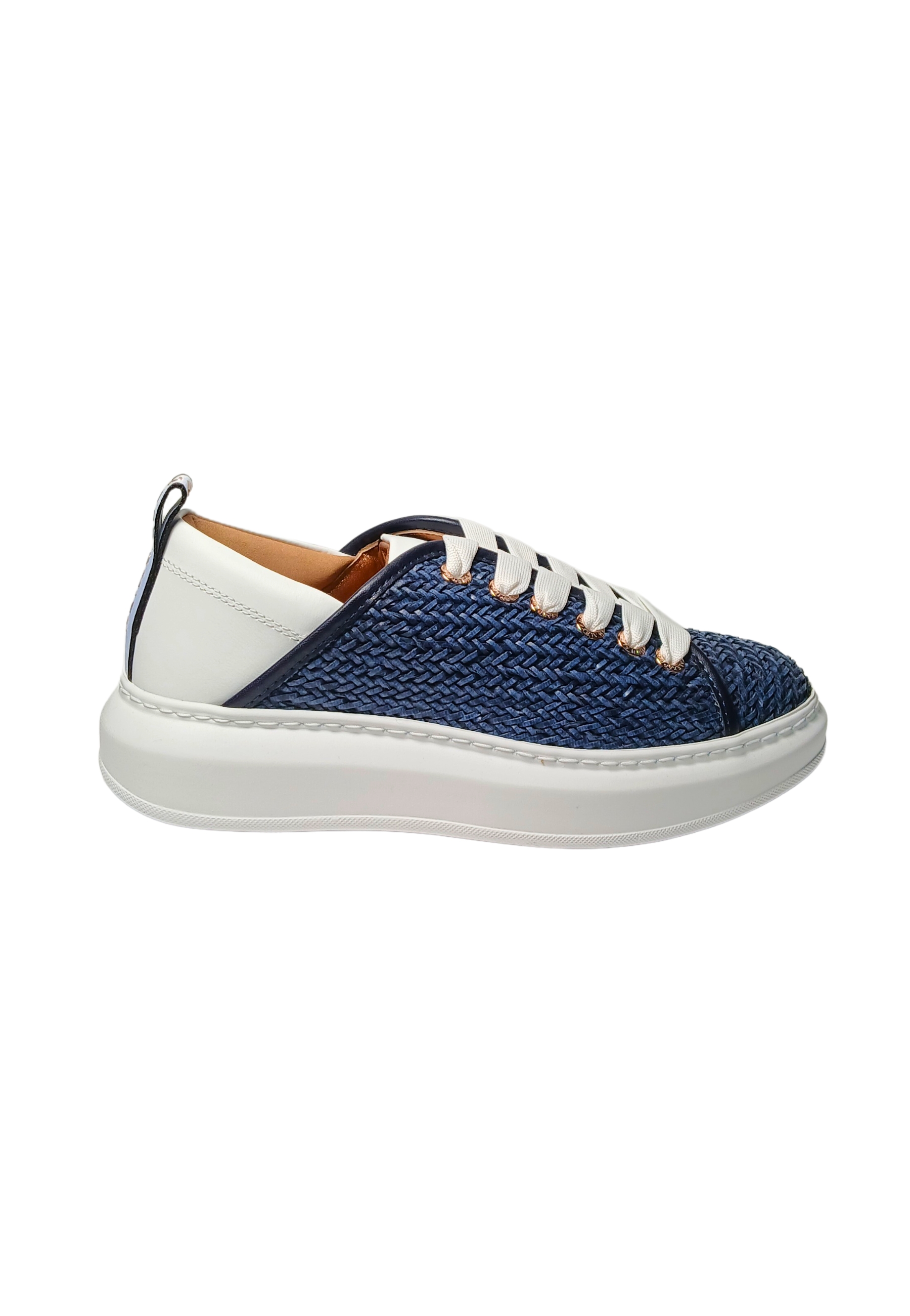 Womens Shoes Alexander Smith Wembley Woman-Blue white