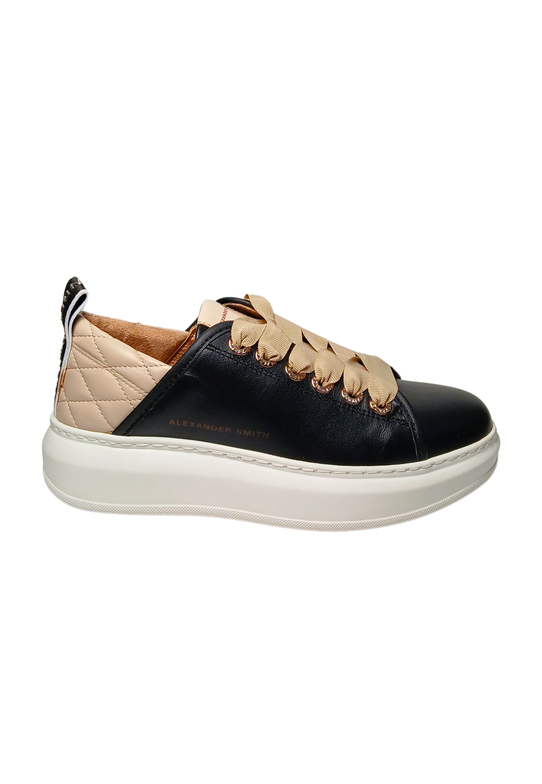 Womens Shoes Alexander Smith Wembley Woman- Black Nude
