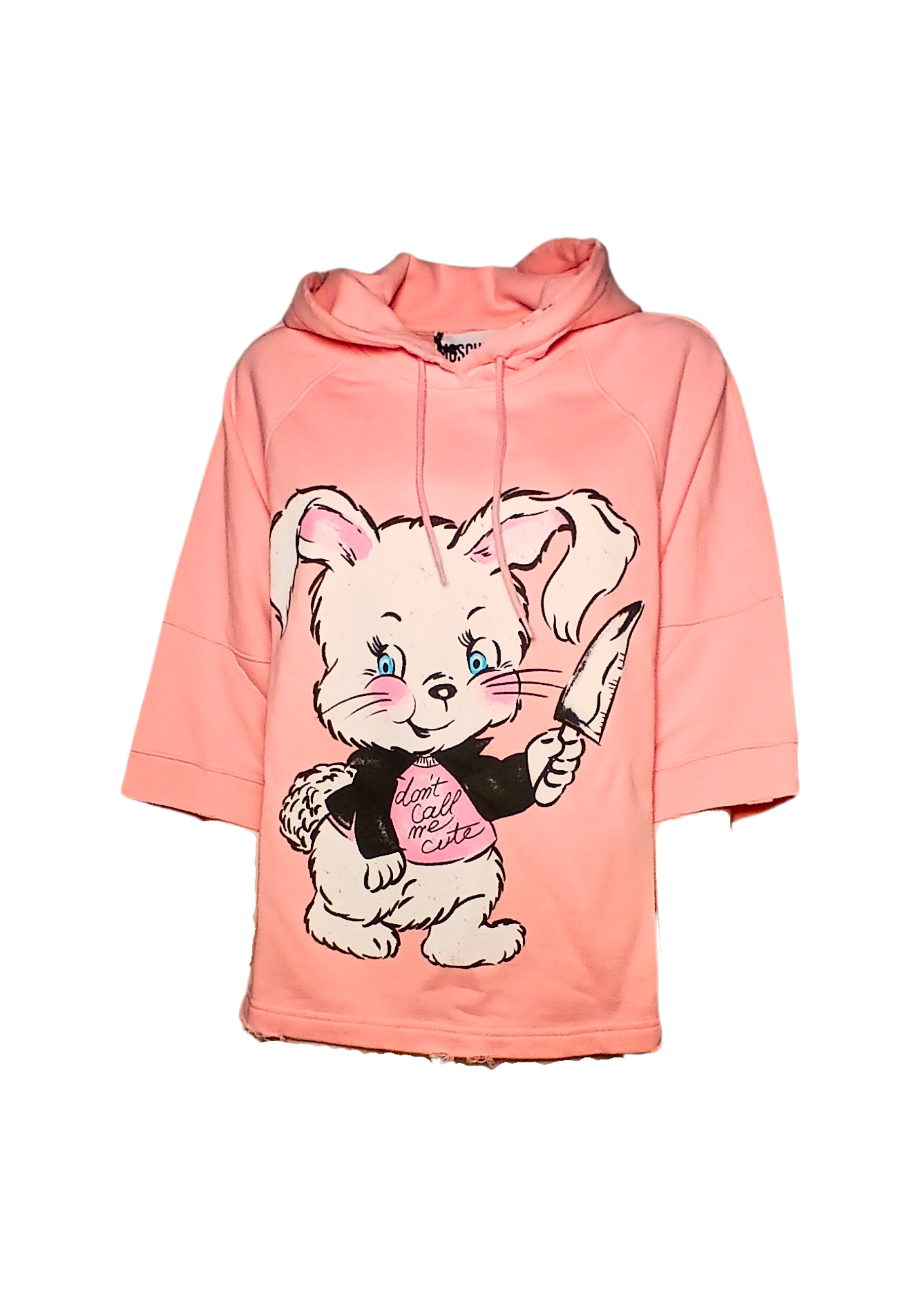 Women's sweatshirt Moschino Couturec Hoodie-Stampy rabbit forward