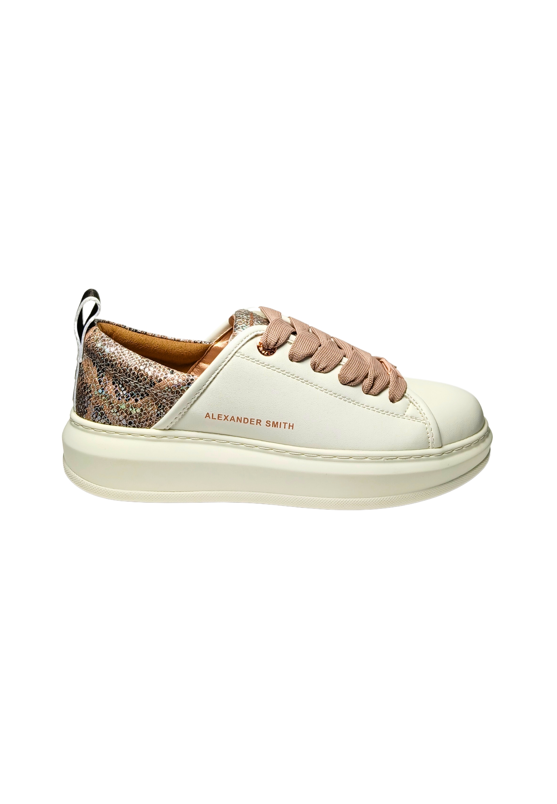 Alexander Smith Women's Shoes  Eco-wembley Woman-white Nude In White