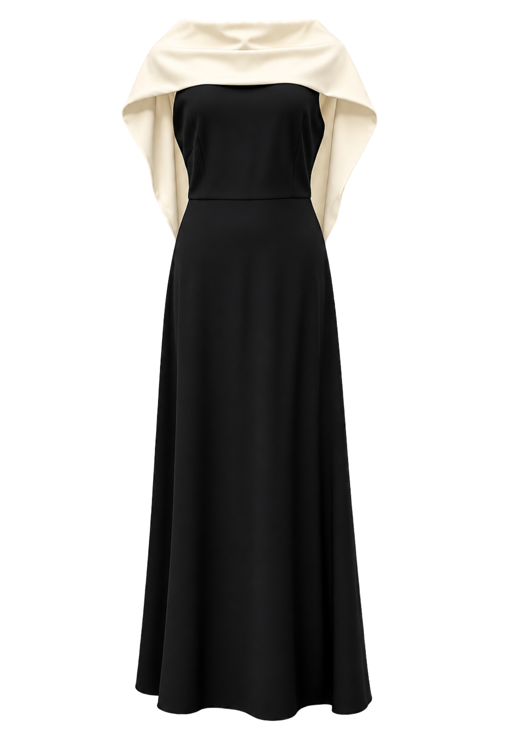 eleh Kleid Eleh Bicolor, black