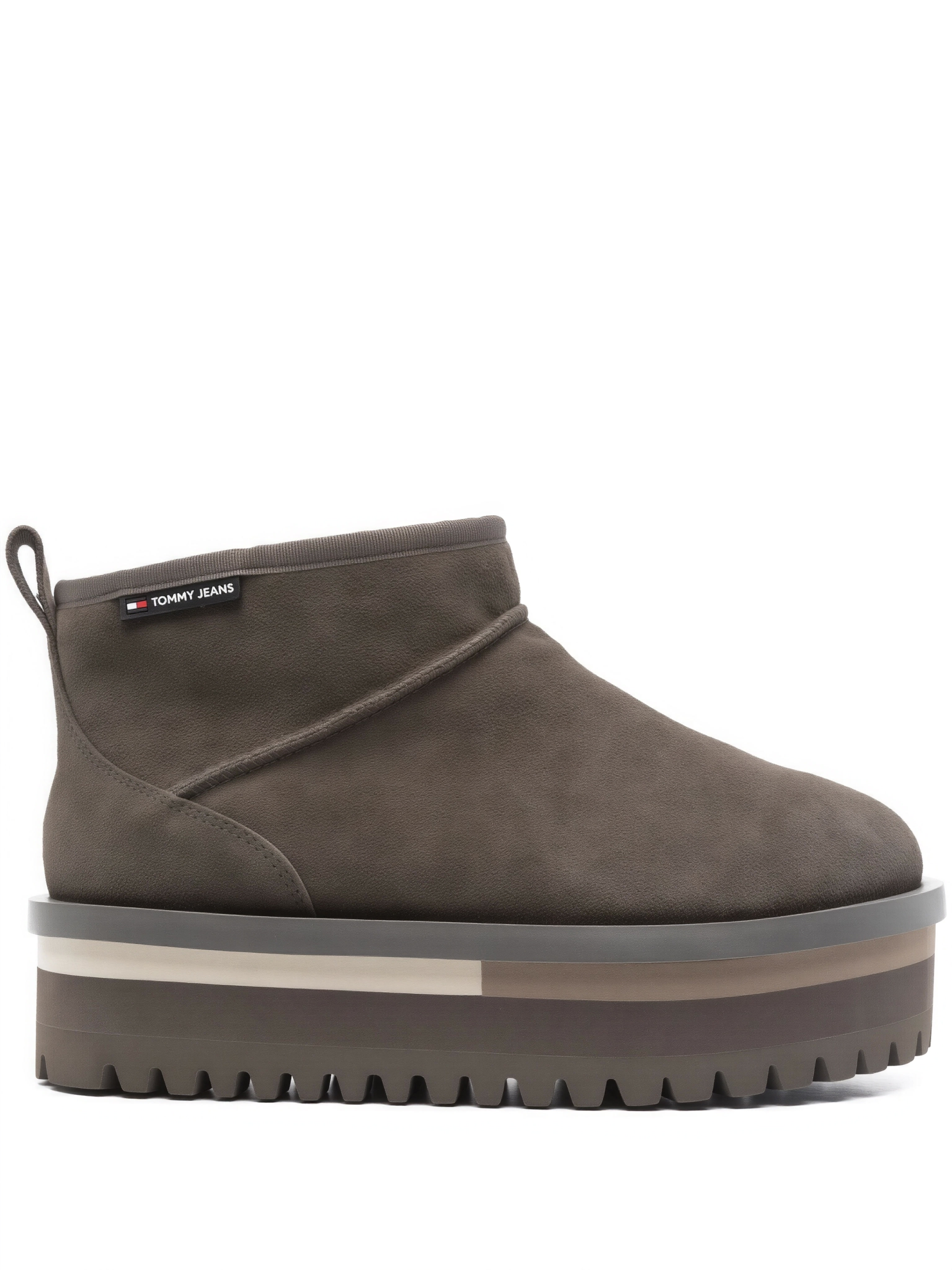 Tommy Jeans Damenstiefel mit Fellfutter Tommy Jeans, gray