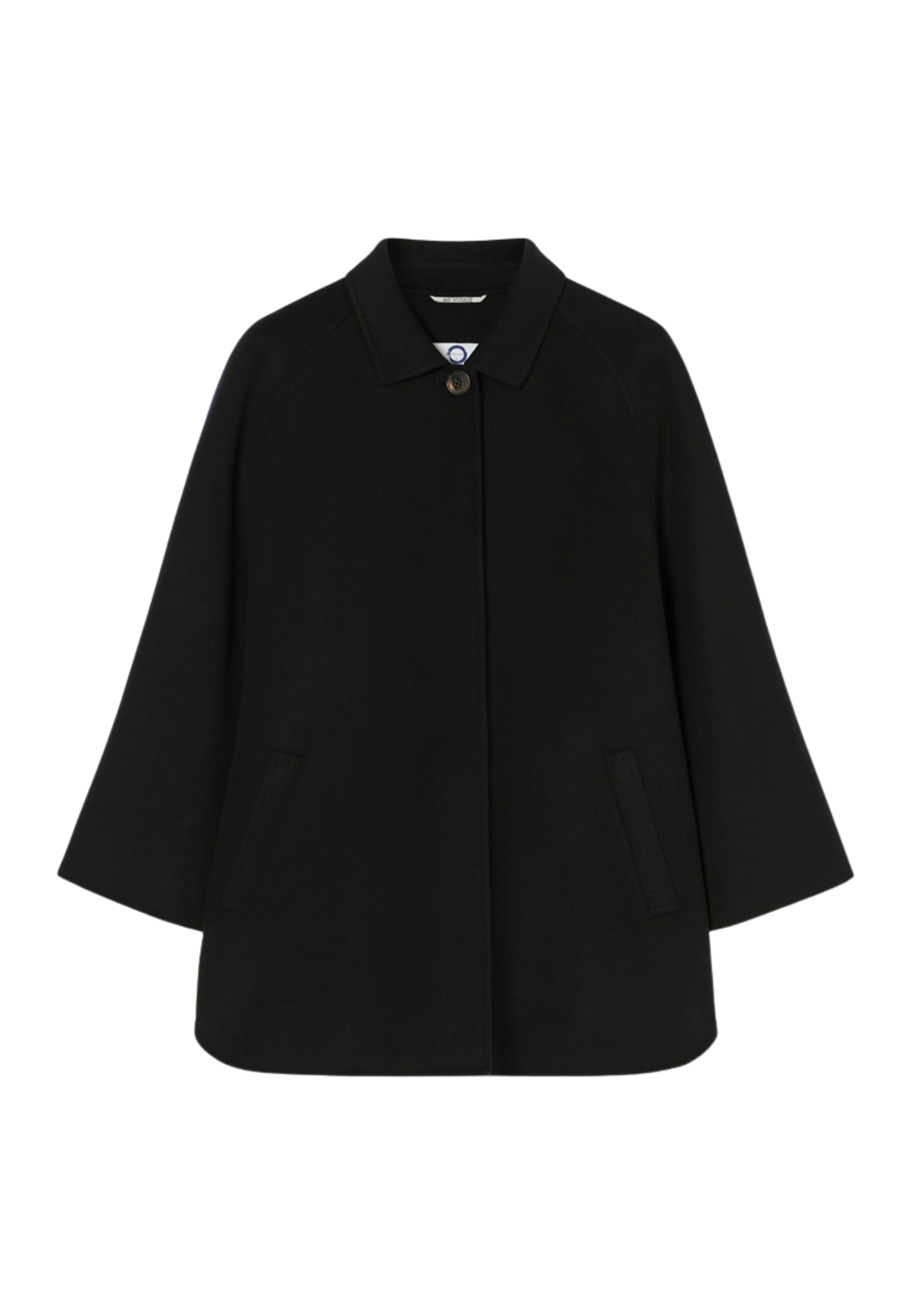Marina-rinaldi Woman Marina Rinaldi Double In Wool In Black