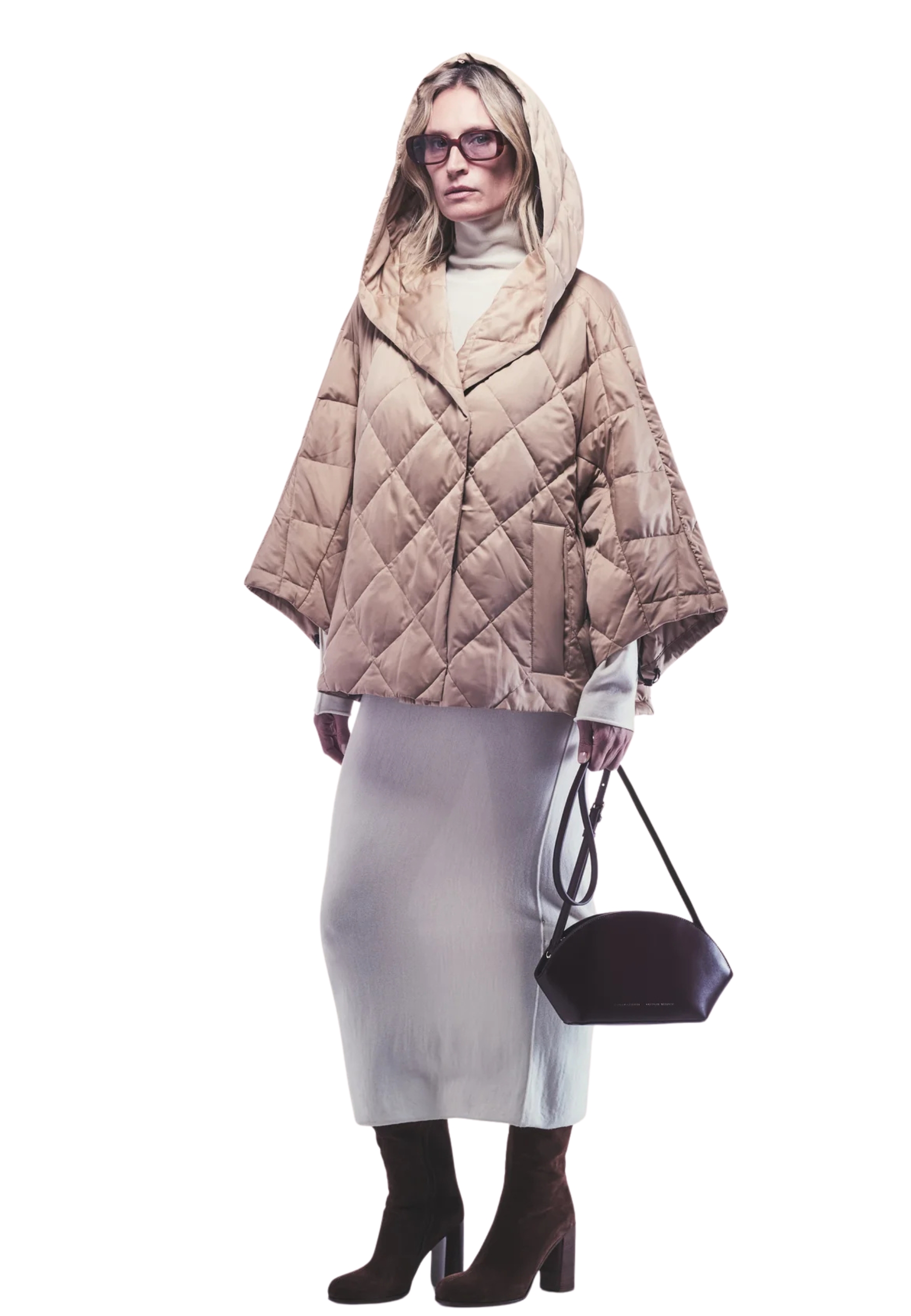 Down Jackets Woman Liviana Conti with large hood