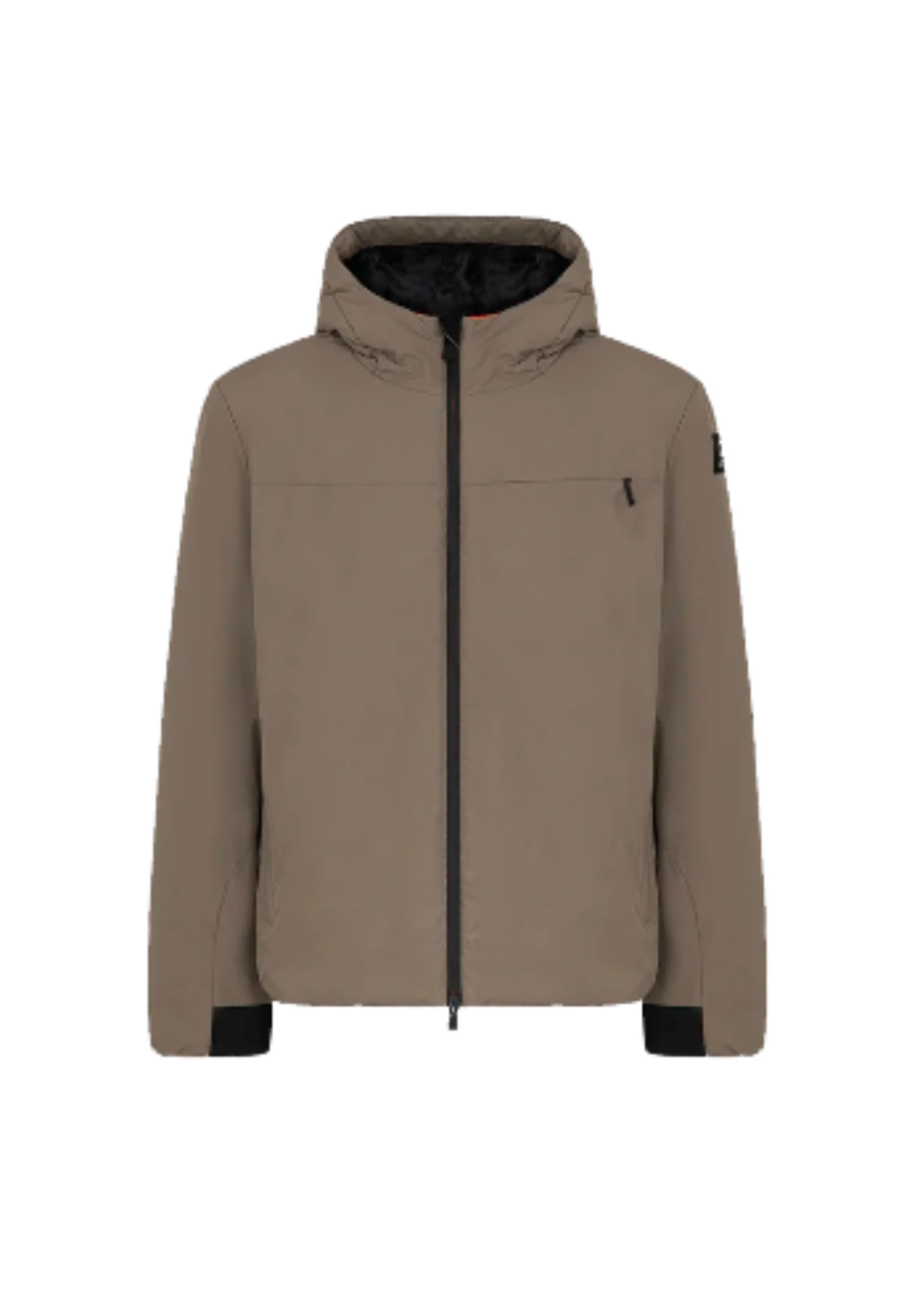 Suns Men's Jacket Aurelio Velour Fossil In Brown
