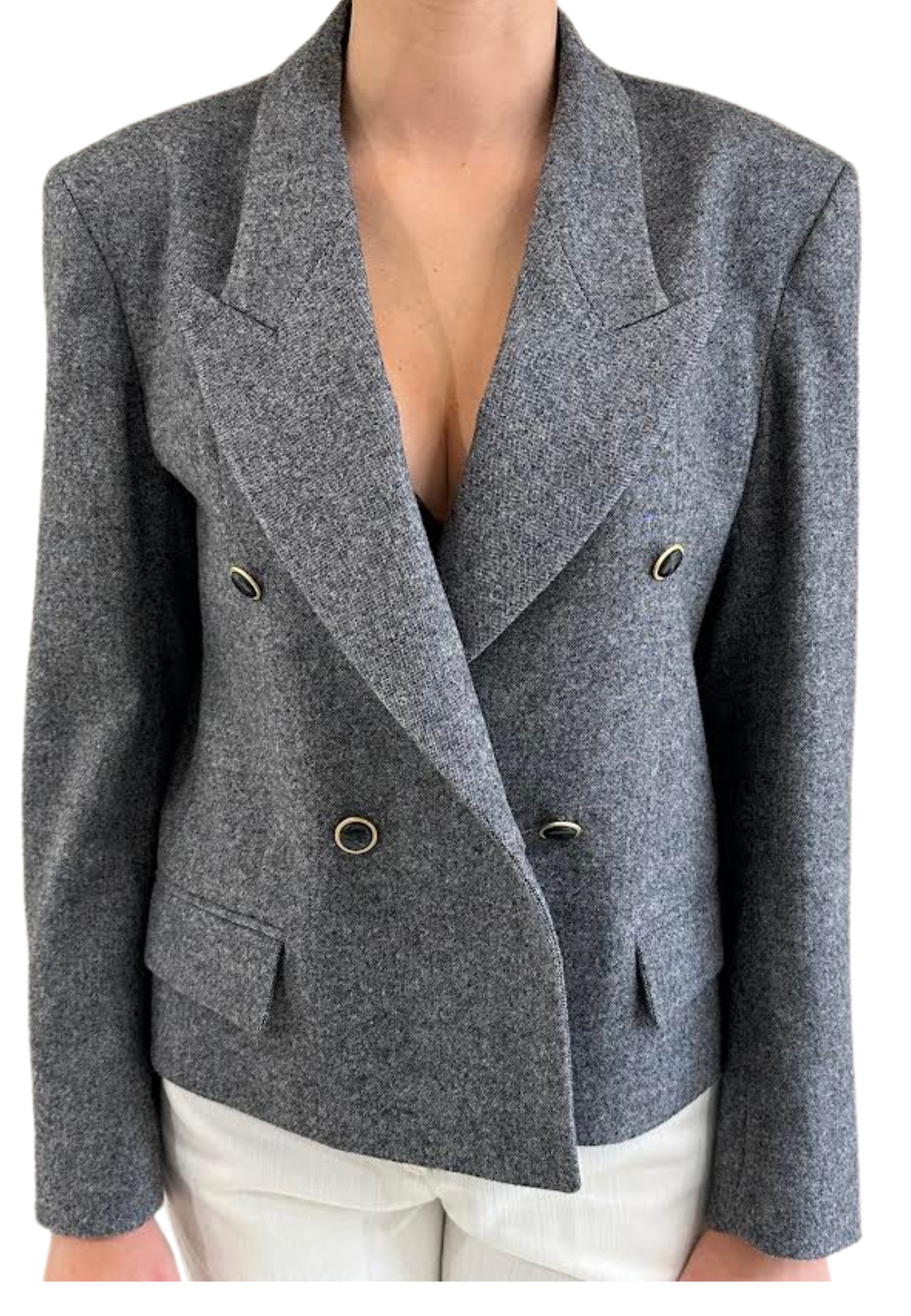 Marsēm Jacket Spencer Woman Marsem Gold Buttons In Multi
