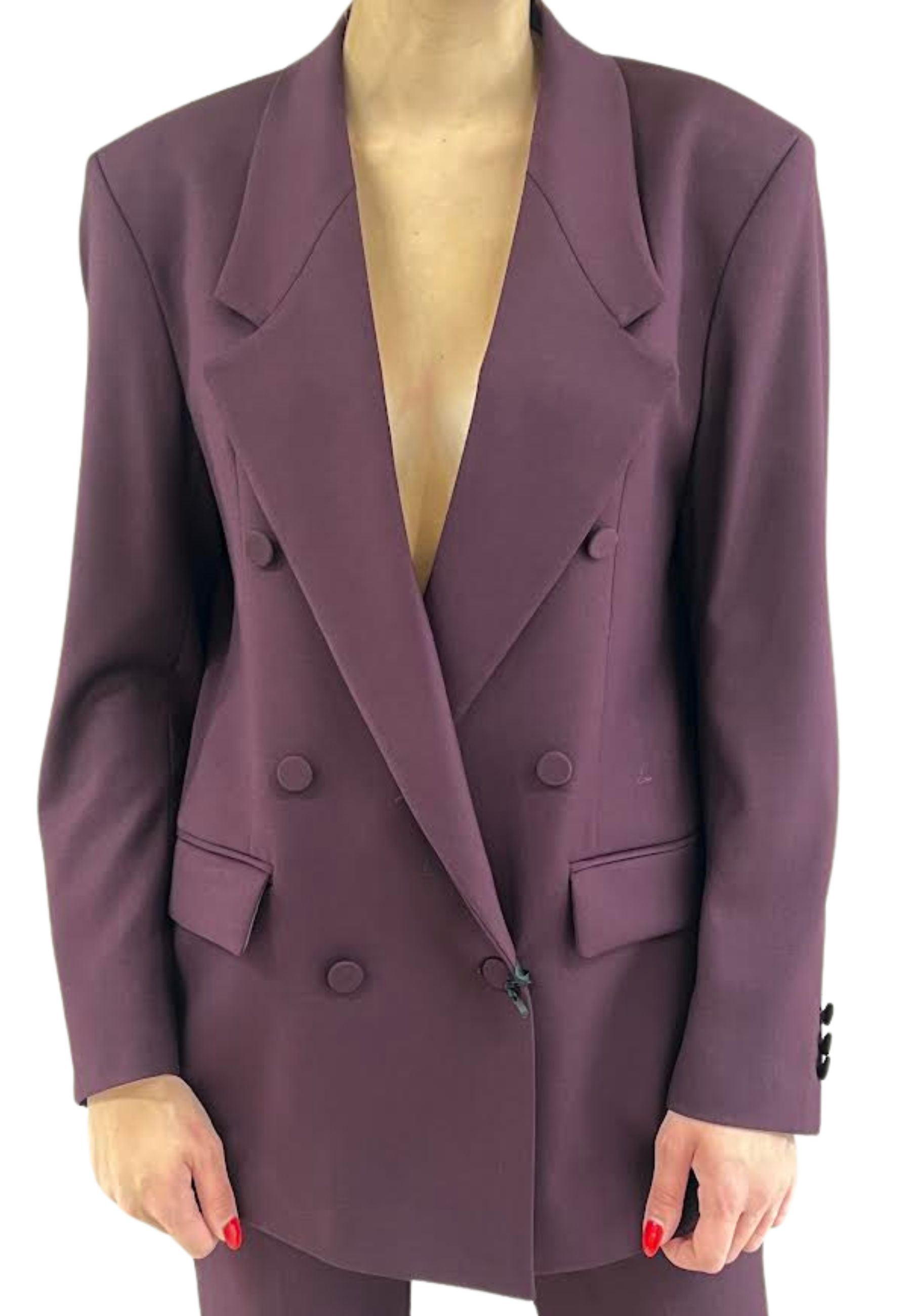 Marsēm Women's Jacket Marsem Doublepet In Burgundy