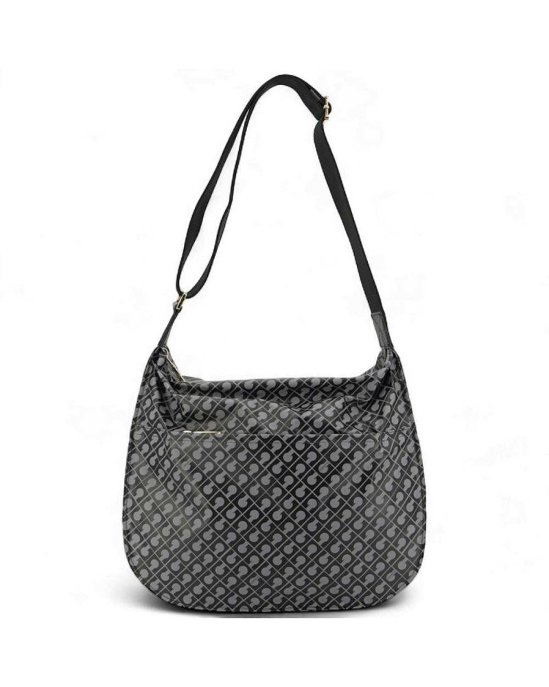 Gherardini Sac a epaule Granite Femmes Tissu Softy Noir - GH0260-GRA