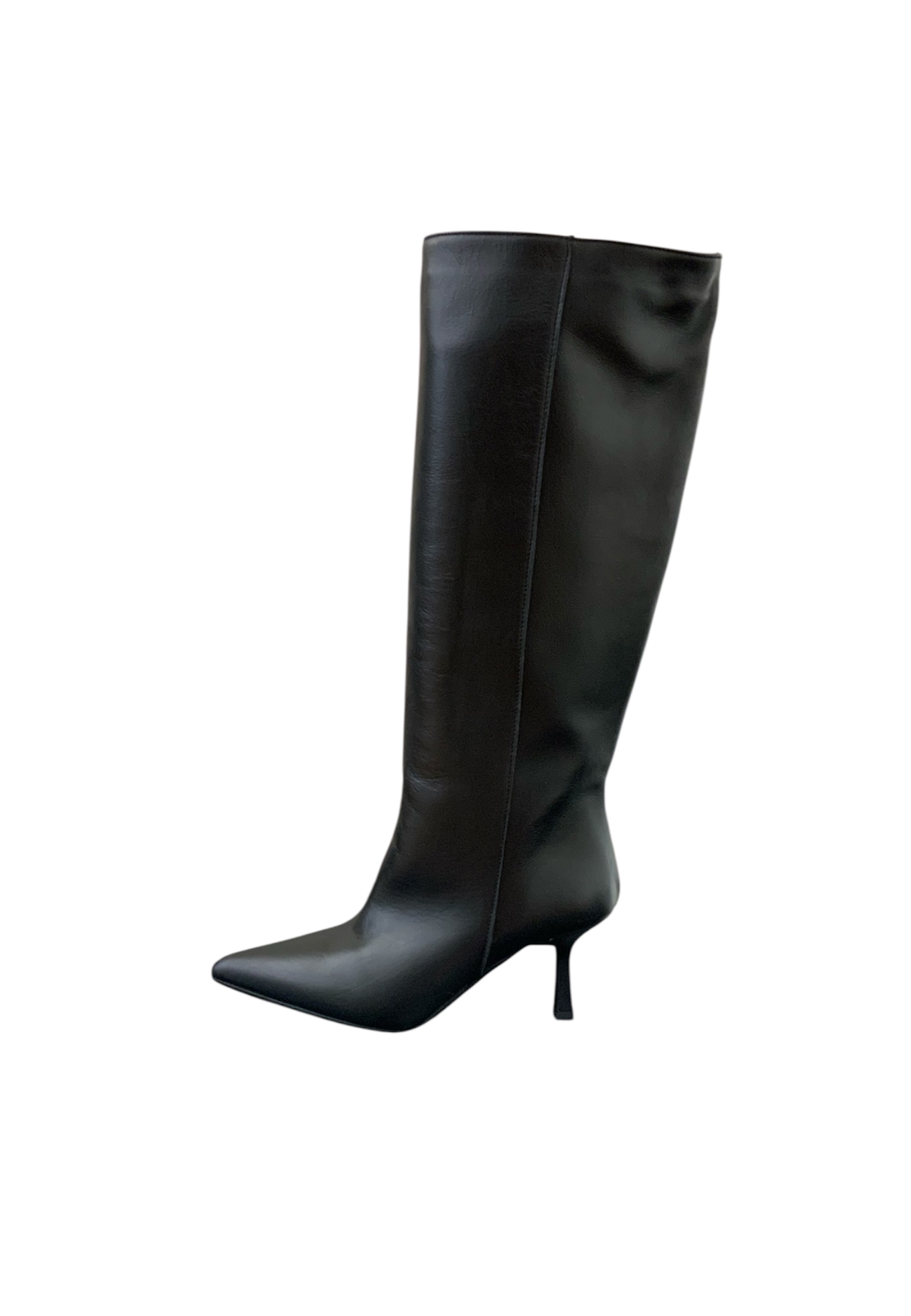 knielaarzen Vrouw Gisel moire hak 8cm