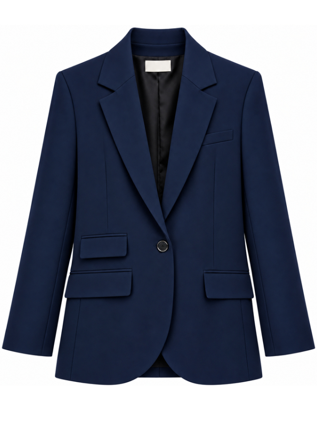 chaqueta de un solo pecho Simona Corsellini