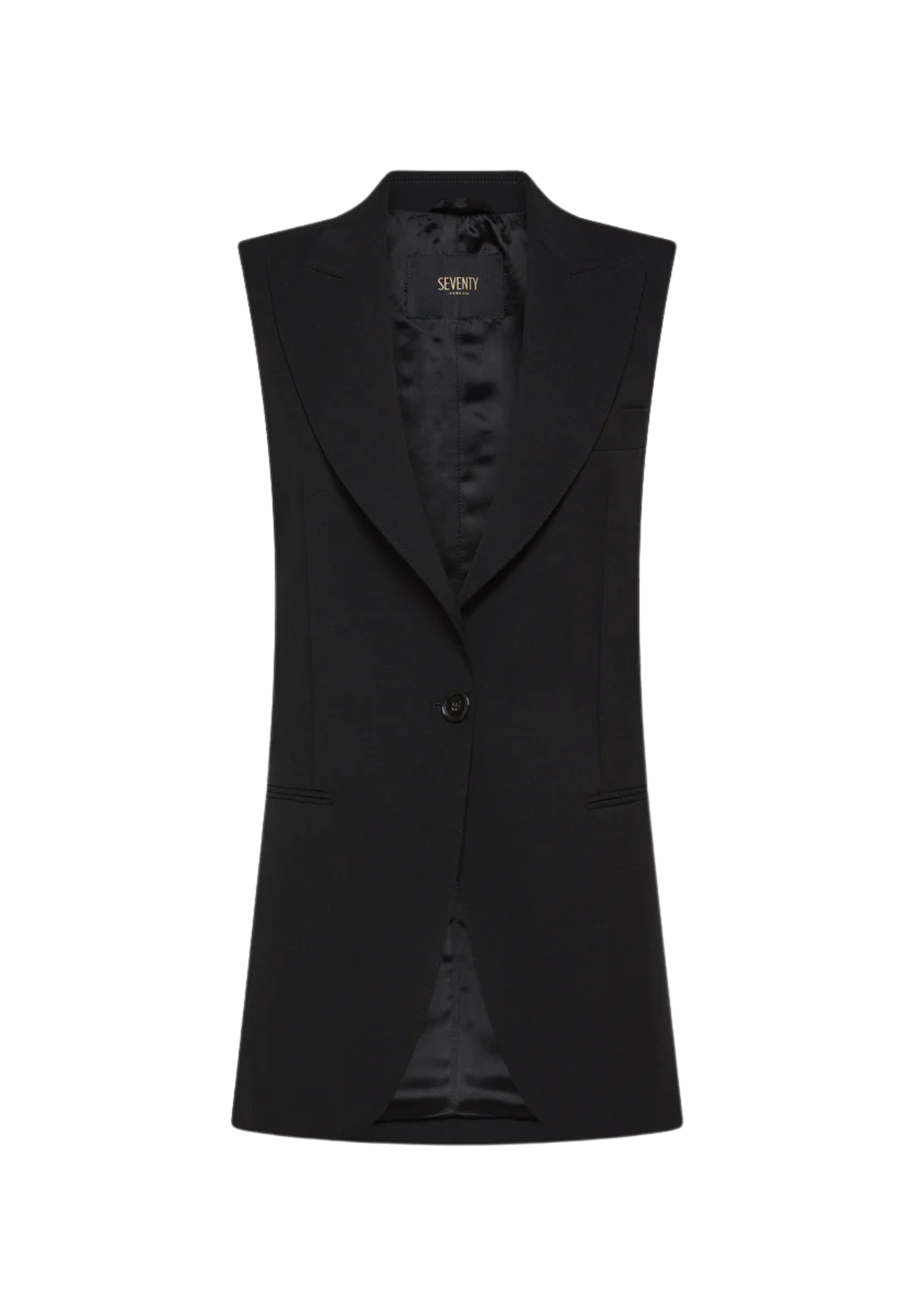 Seventy Women's Vest  In Black