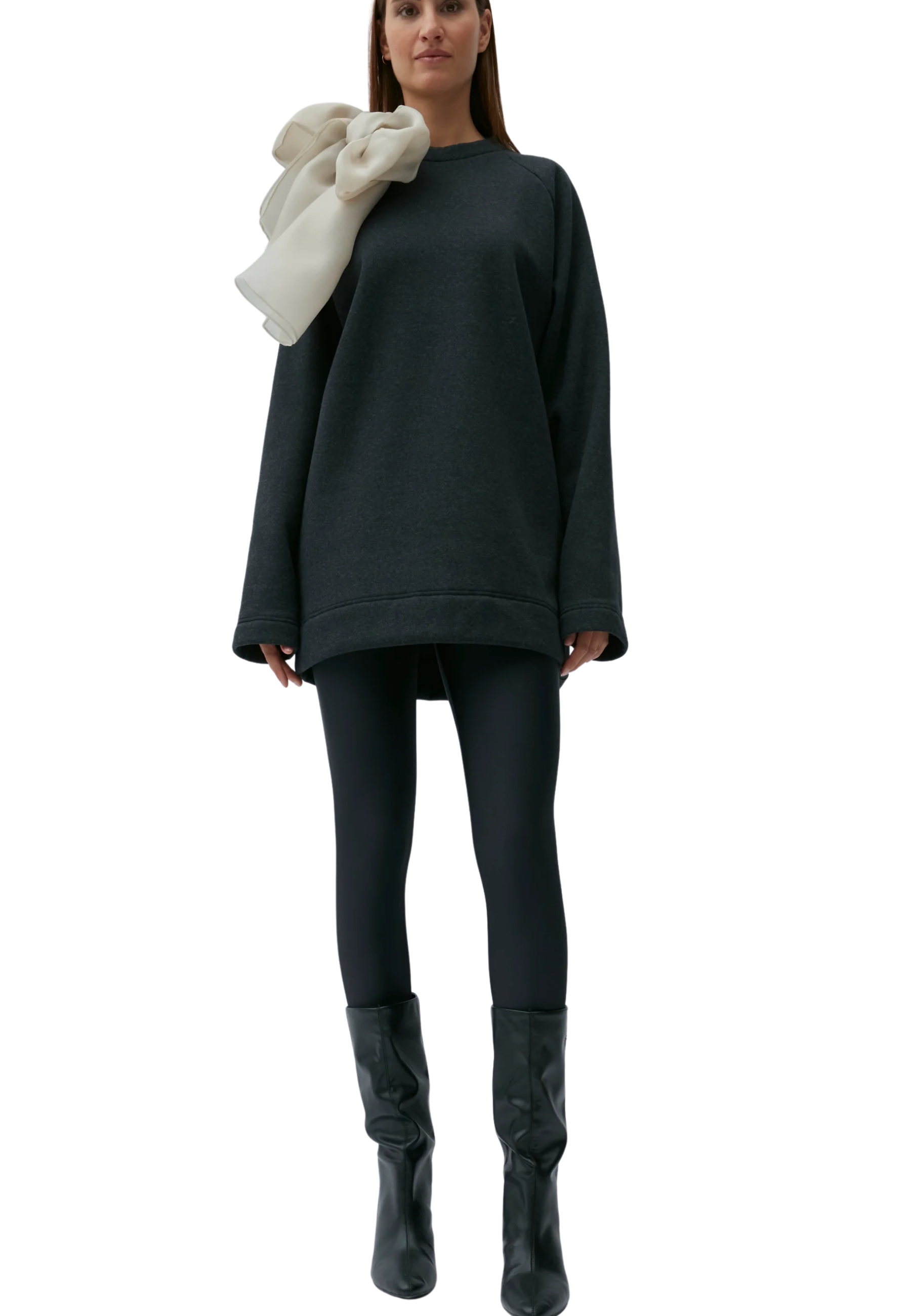 Women's sweatshirt The M with bow