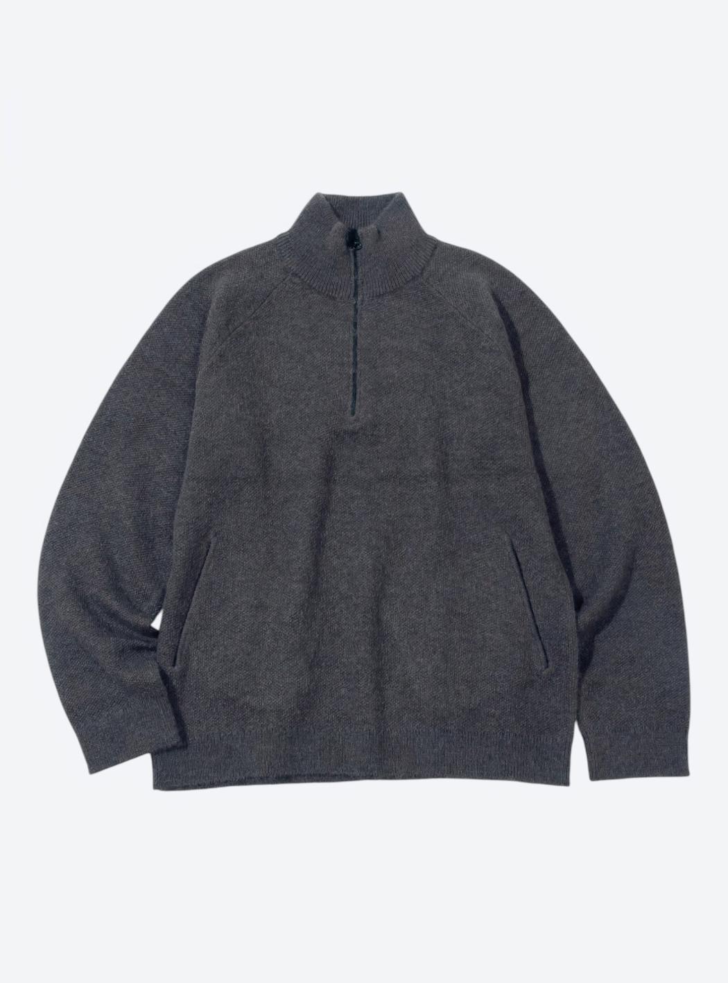 ESSENCE MOHAIR MIXED KNIT TOP