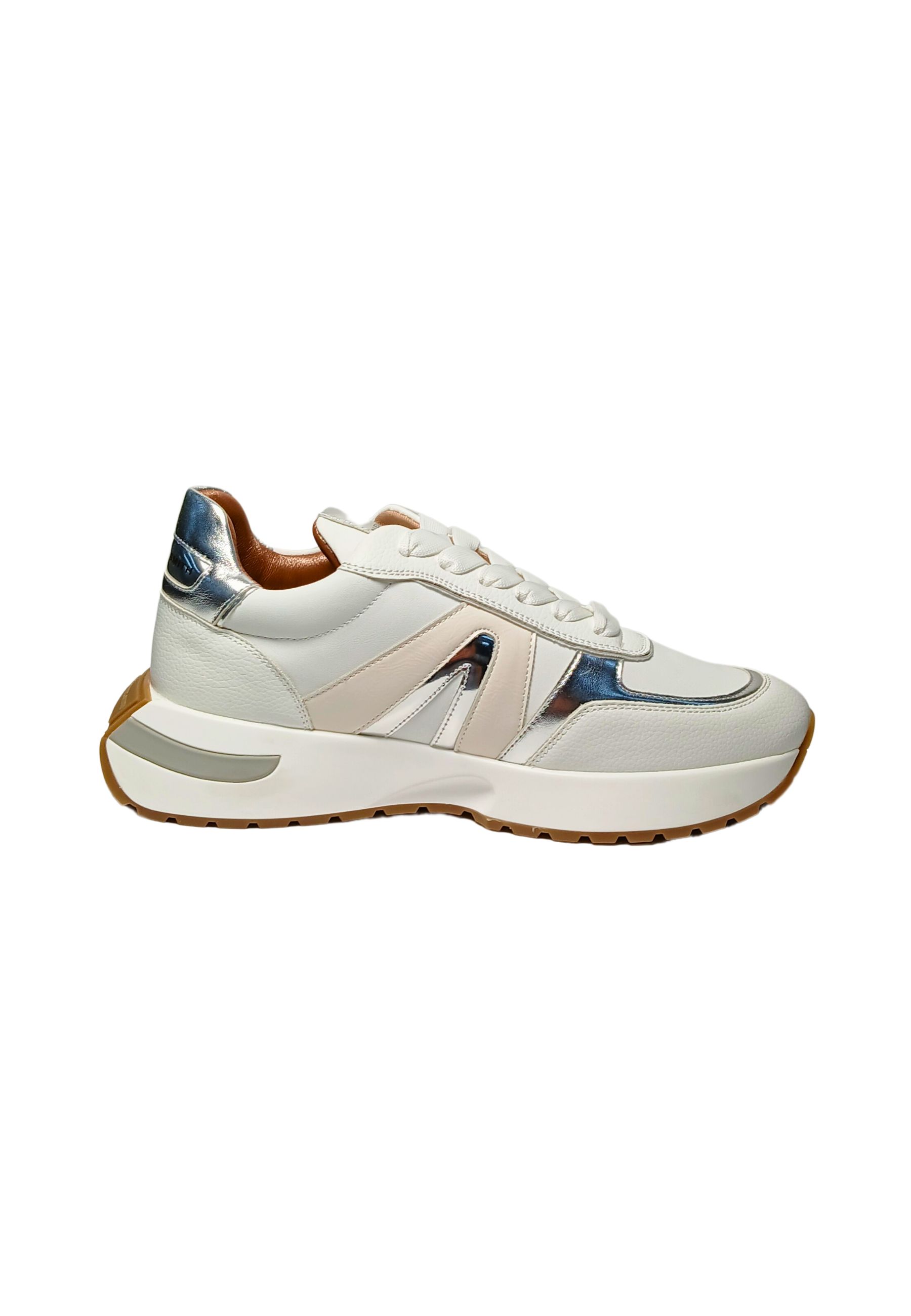 Alexander Smith Women's Shoes  Hyde Woman-white Silver In White