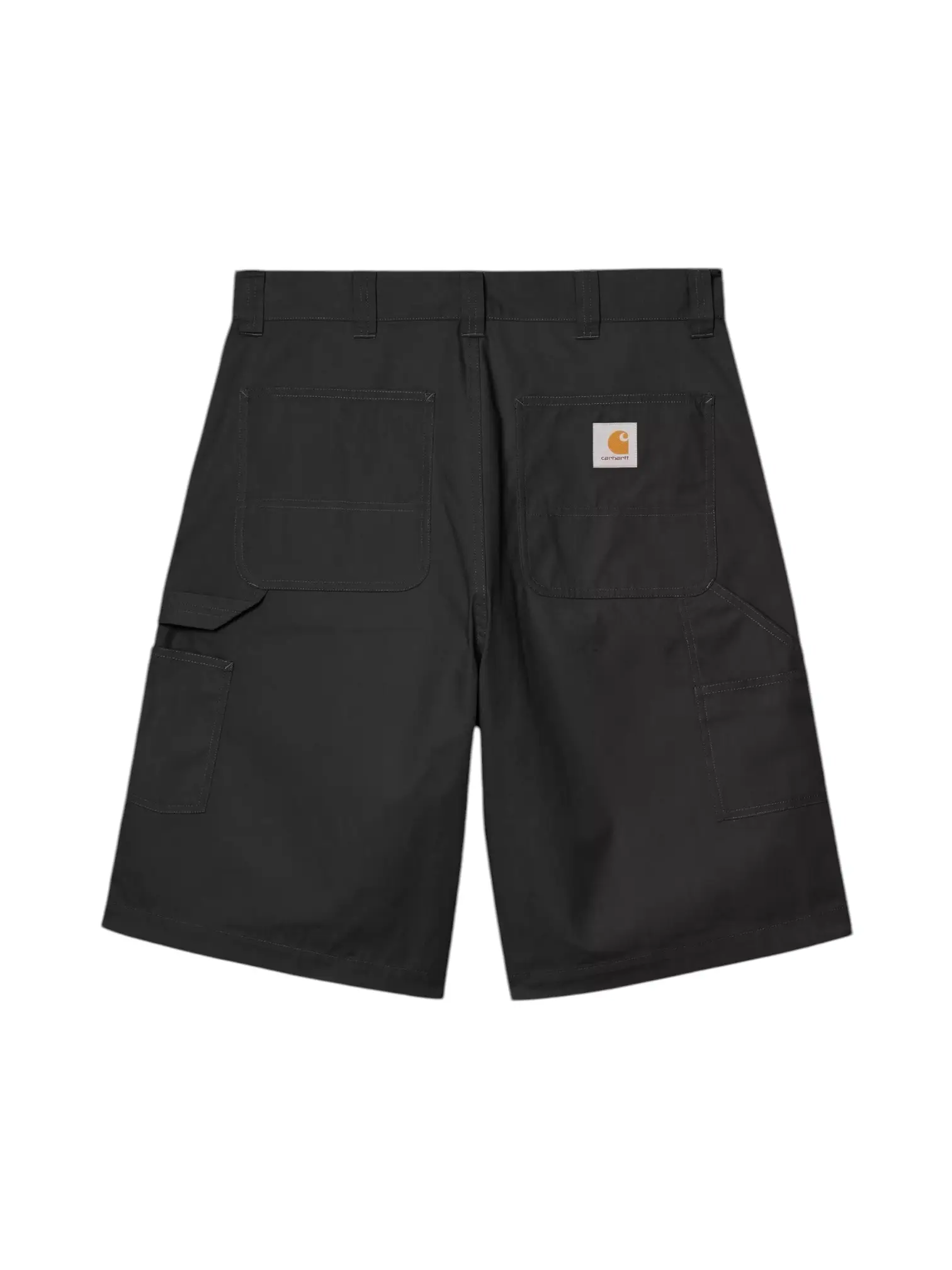 Carhartt Wip Post Dk Shorts Bermuda Large Leg - Zwart