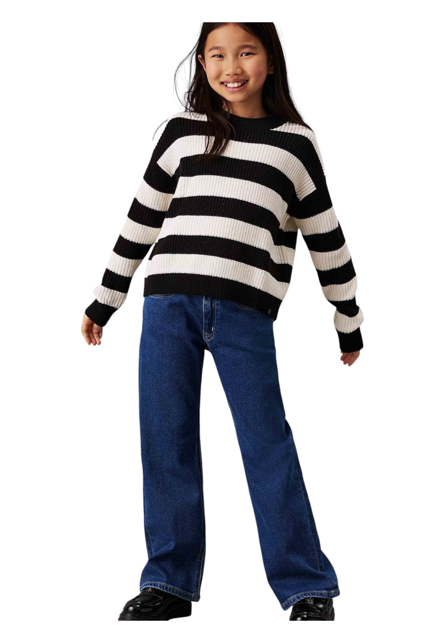 Crewneck sweater Bambina Calvin Klein