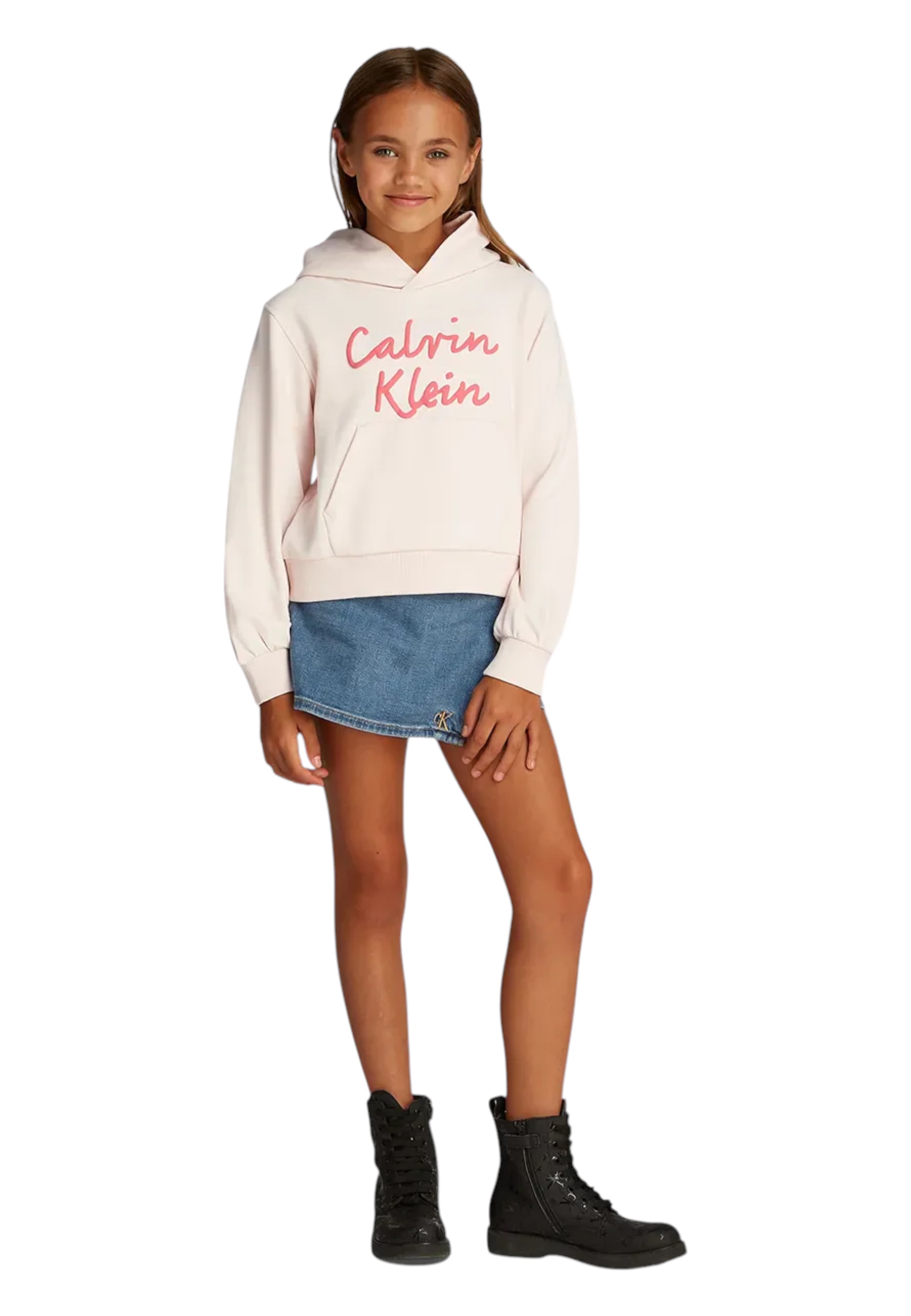 Hoodie Bambina Calvin Klein