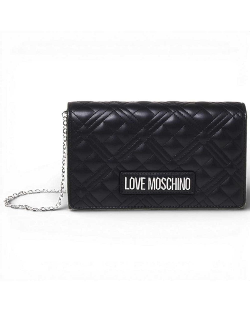 Love Moschino Sac a main matelasse noir femme en synthetique