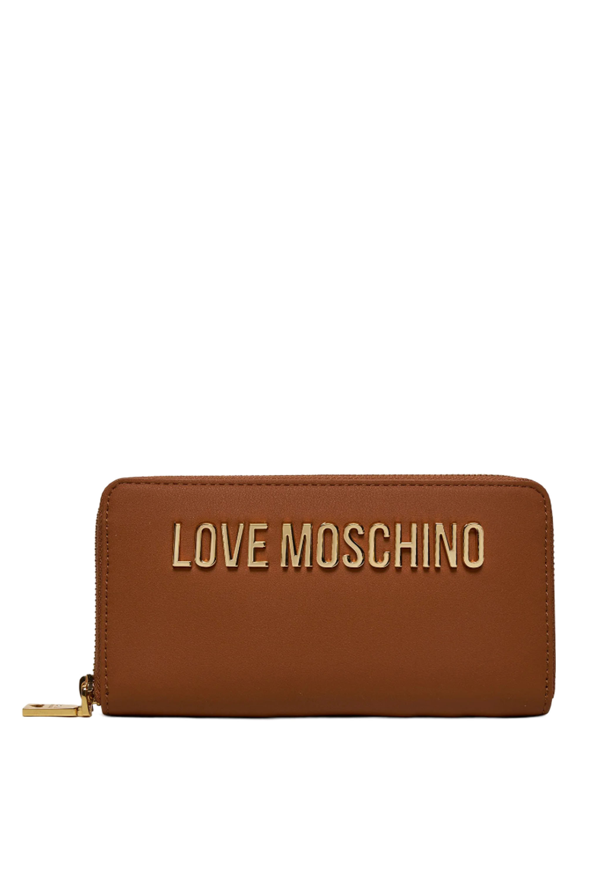 Love Moschino Logo-lettering Wallet In Beige